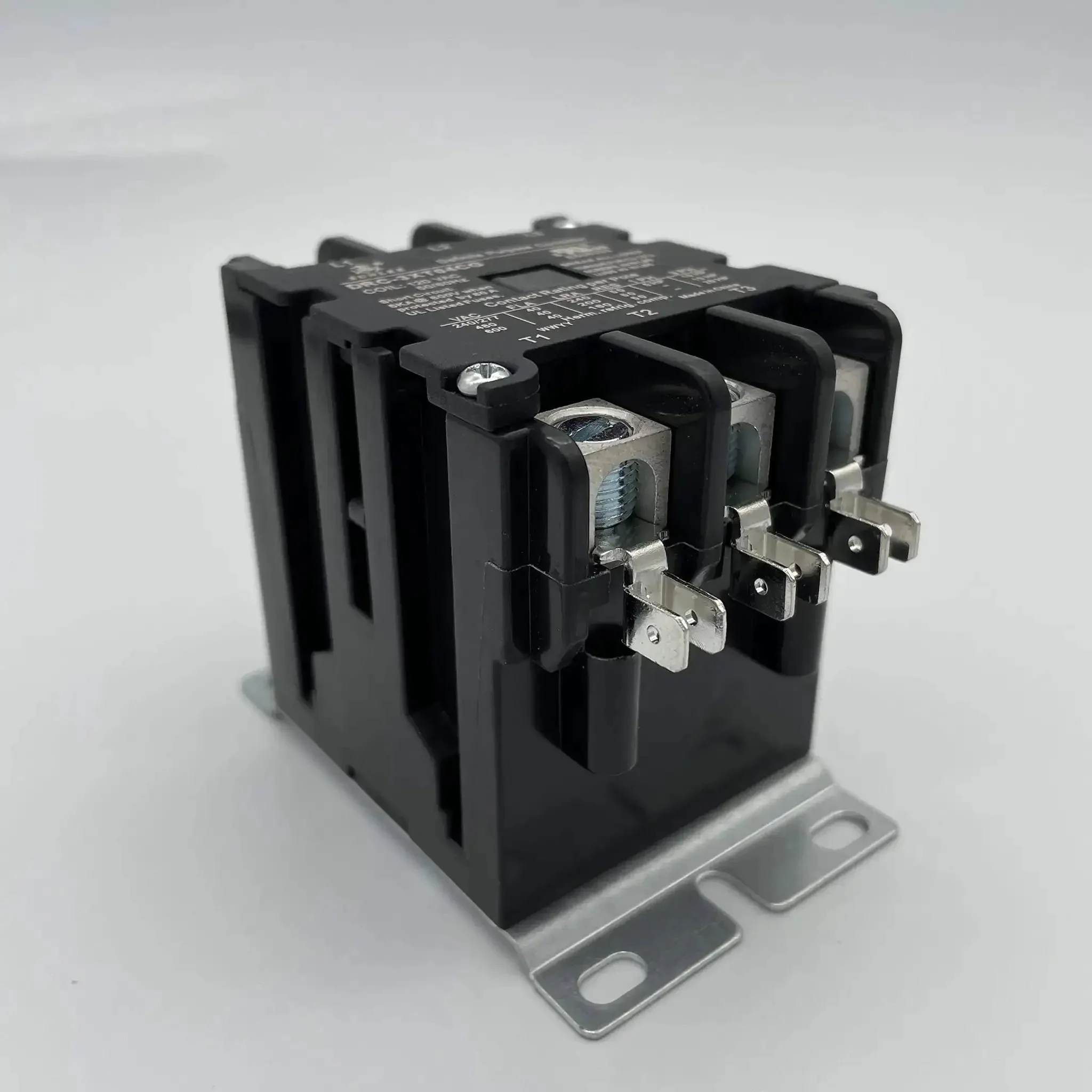 3 Pole 40 Amp 120V Contactor For HVAC Systems, UL Listed DP Contactor, A2L Compliant, Silver Cadmium Oxide Contacts, Class F Insulation, High Performance Bulk Molding Base, HVAC Workhorse, 42CF35AF Equivalent - Image 5
