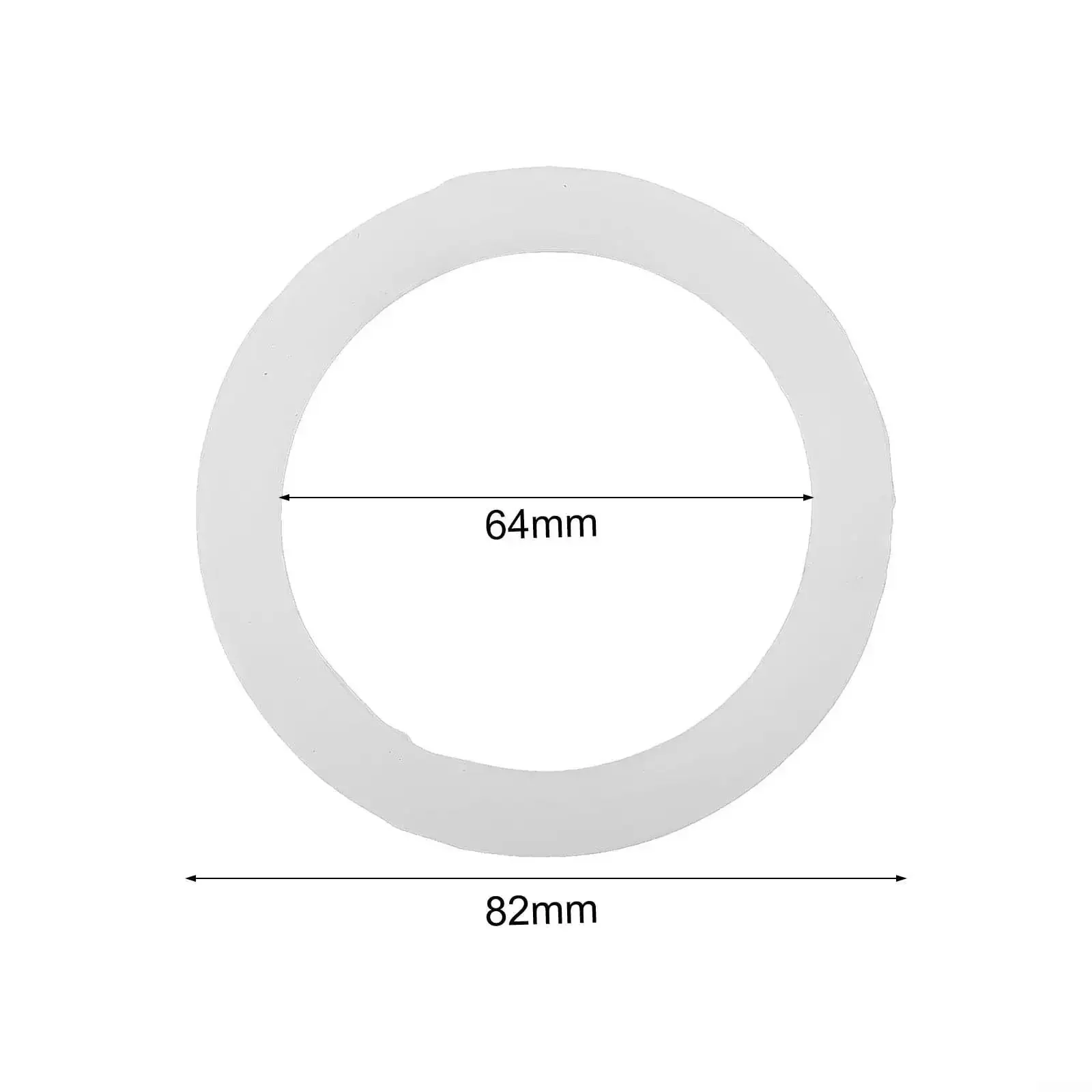3 Silicone Gaskets and 1 Aluminum Mesh Filter for Moka Pot Replacement Set for 2 to 12 Cup Espresso Coffee Makers Gaskets and Strainer to Lock In a Tight Seal and Keep Your Brew Consistent - Image 4