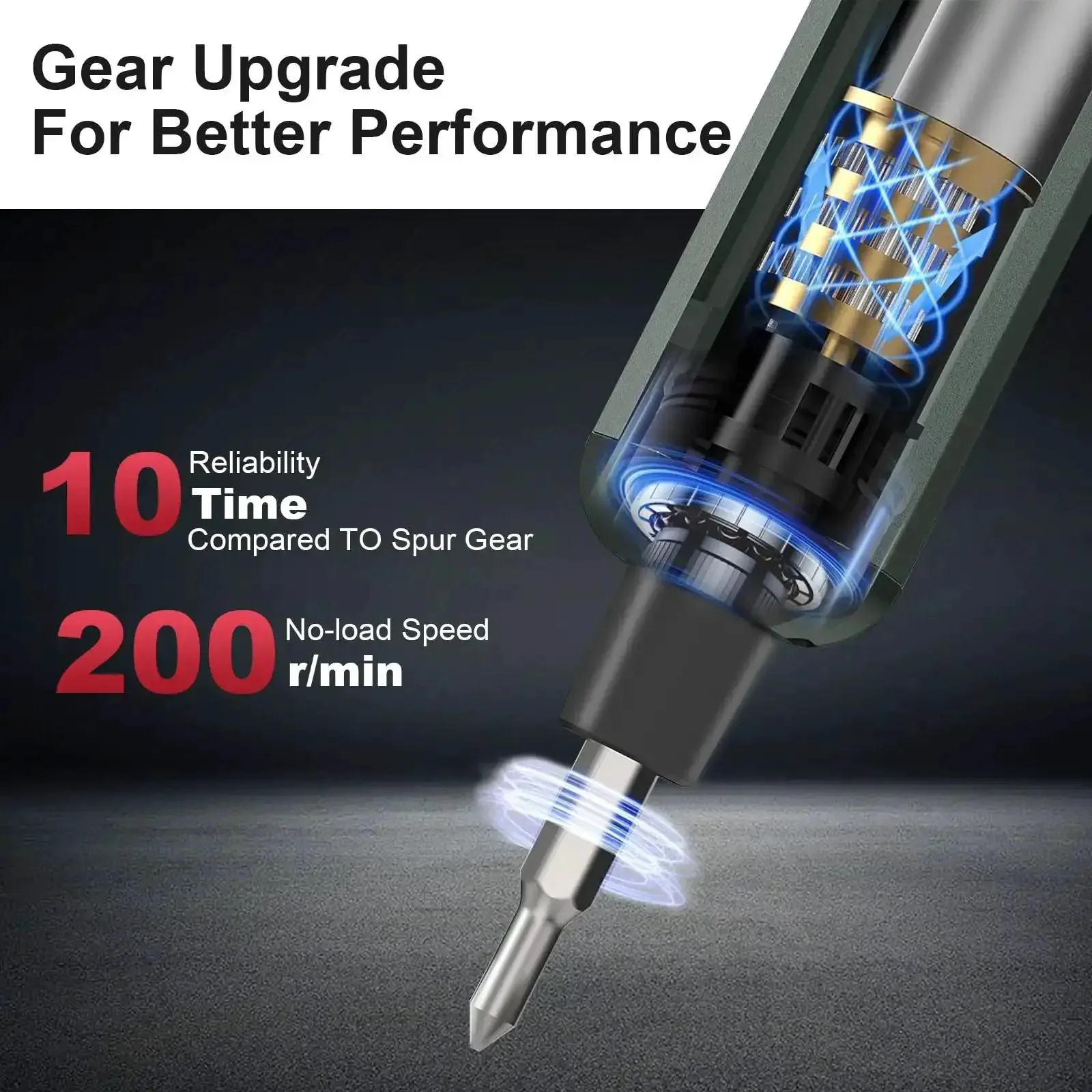 30 In 1 Electric Screwdriver Kit With 24 Magnetic S2 Steel Bits And 3 LED Lights, Precision Cordless Repair Tool For Phones, Cameras, Laptops And Watches, High Torque, 200 RPM, Easy One Handed Tightening - Image 3