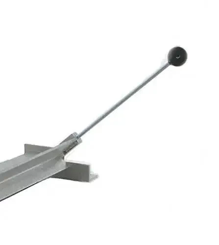 30-Inch Sheet Metal Bender With 12-Inch Leverage Handles For Up To 16 Gauge Aluminum And 18 Gauge Steel, Built Tough 1/4-Inch Extruded Aluminum Construction, Stationary Or Portable Mount, Made In USA, Gray - Image 3