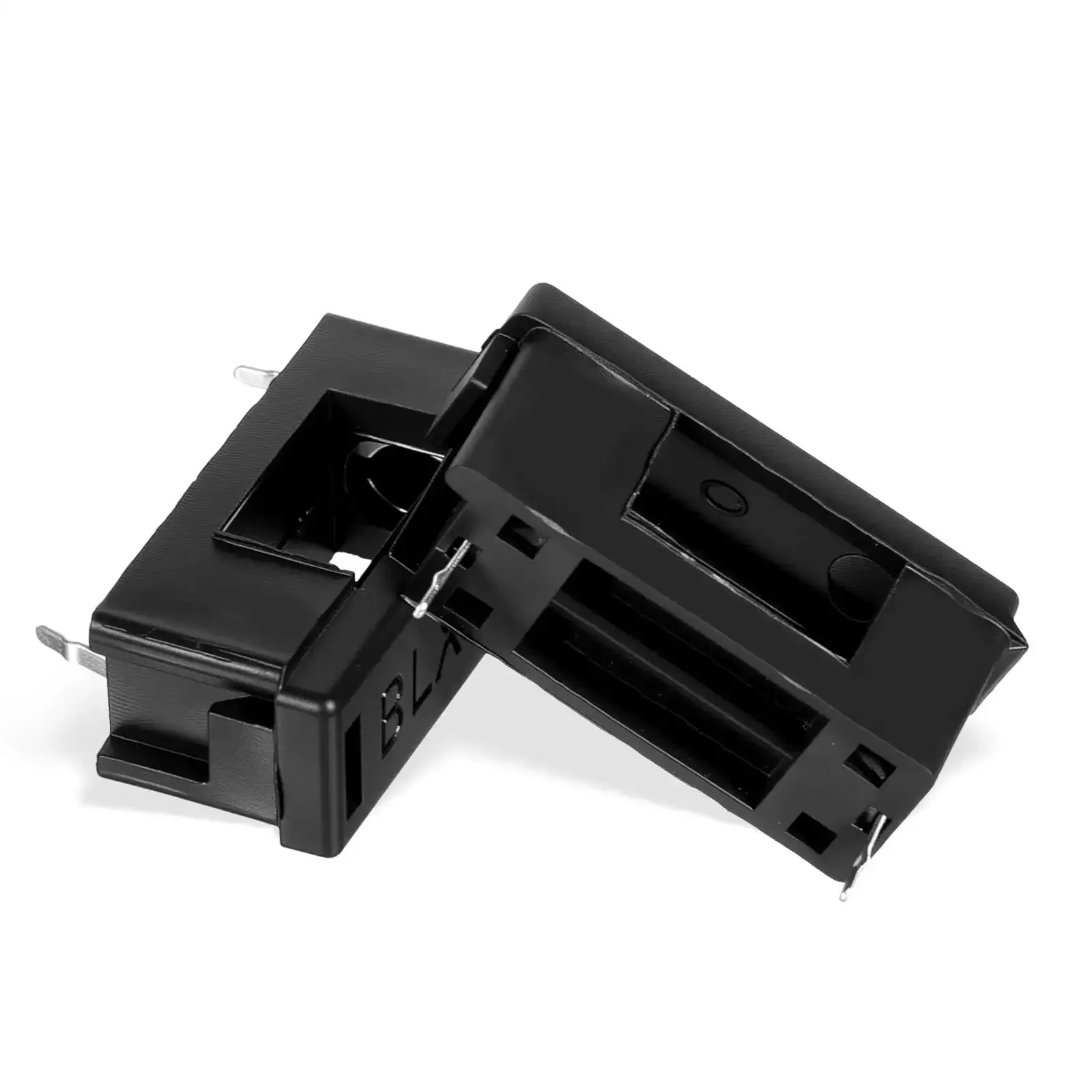 30 Pack 5 X 20 mm PCB Fuse Holder Kit Black Plastic Mount With Cover For Household Appliances Electric Power Telecommunications And Machine Tools Durable Circuit Protection For Prototyping And Repairs - Image 4