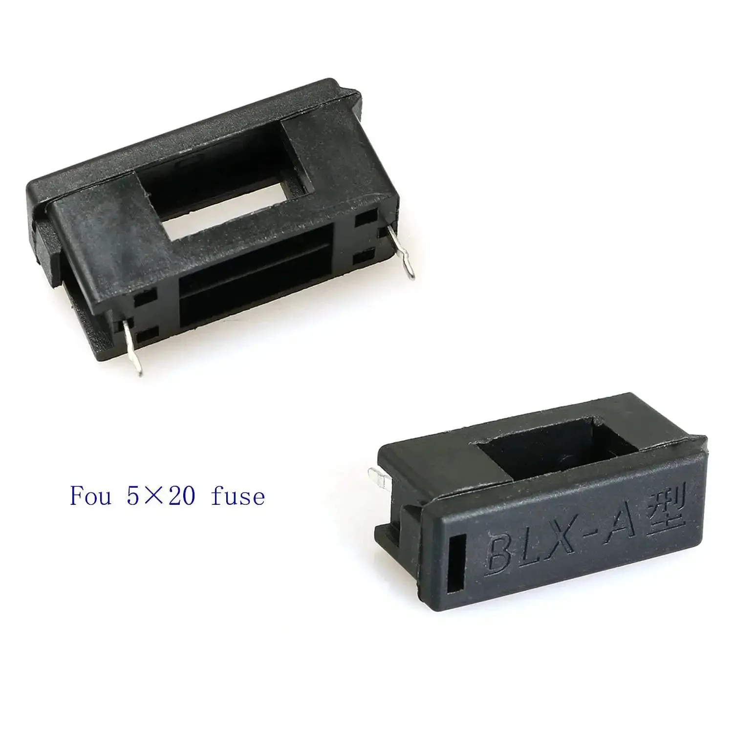 30 Pack 5x20mm PCB Mount Fuse Holders With Cover Black Plastic Fuse Seats For 250V 10A Circuits Great For DIYers And Pros Telecom And Industrial Equipment For Various Systems - Image 3