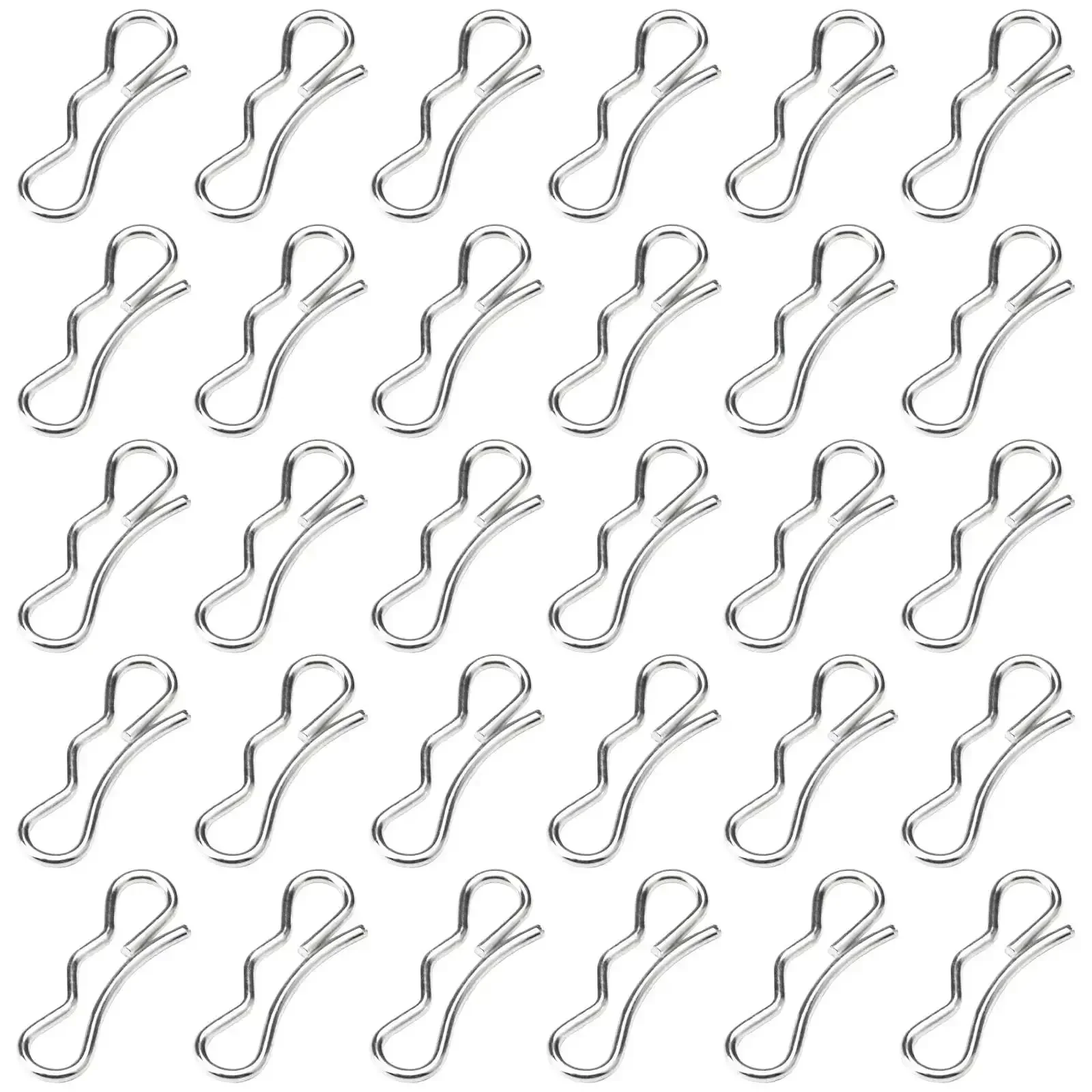 30 Pack Bow Tie Cotter Pins For MTD Cub Cadet Troy-Bilt Craftsman And More Compatible With 714-04040 71404040 And 714-0104 Replacement Pins For Lawn Mowers And Snow Throwers