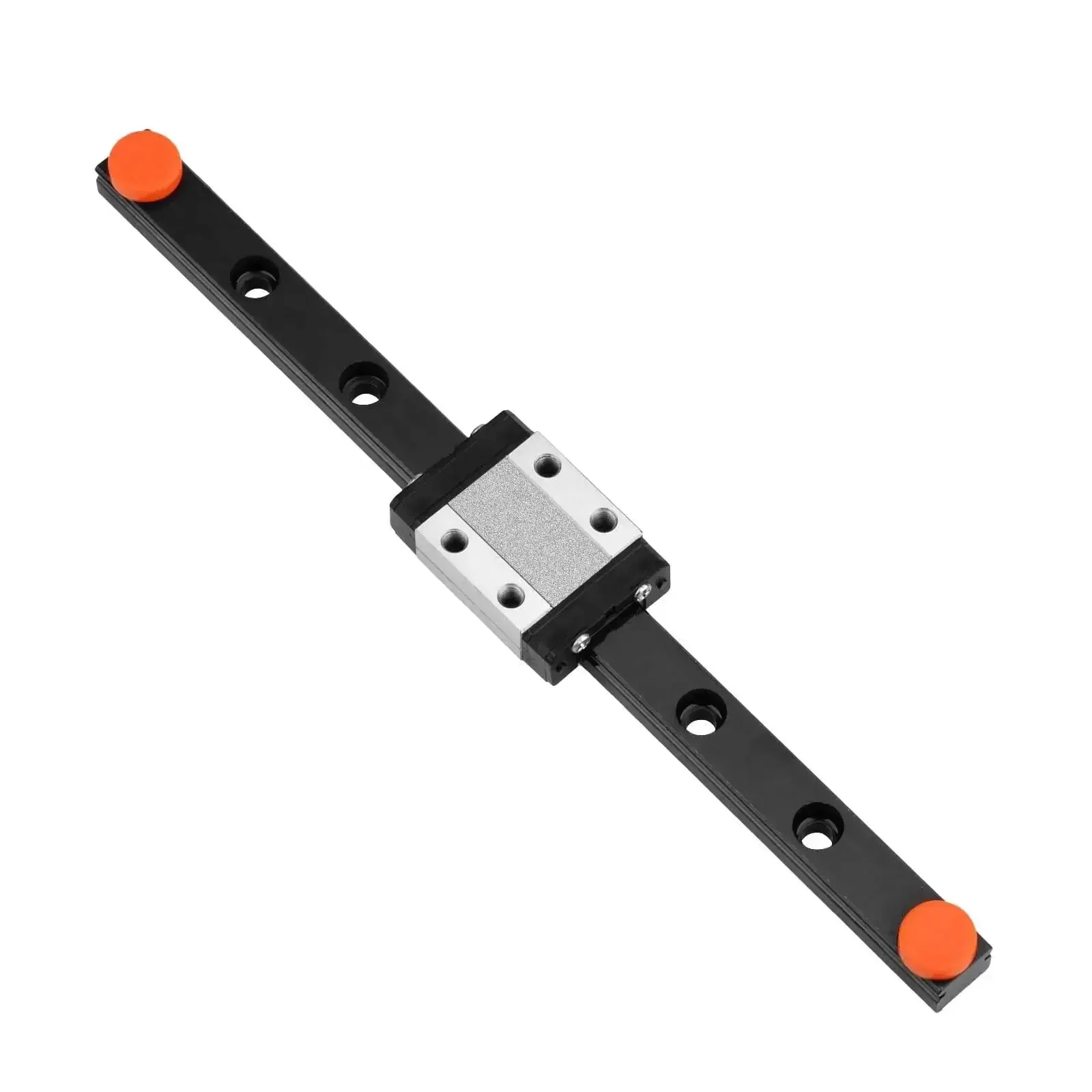 300mm Linear Sliding Rail Guide With MGN9C Carriage Block For 3D Printers And CNC Machines Heavy Duty Stainless Steel And Bearing Steel Build Black Finish