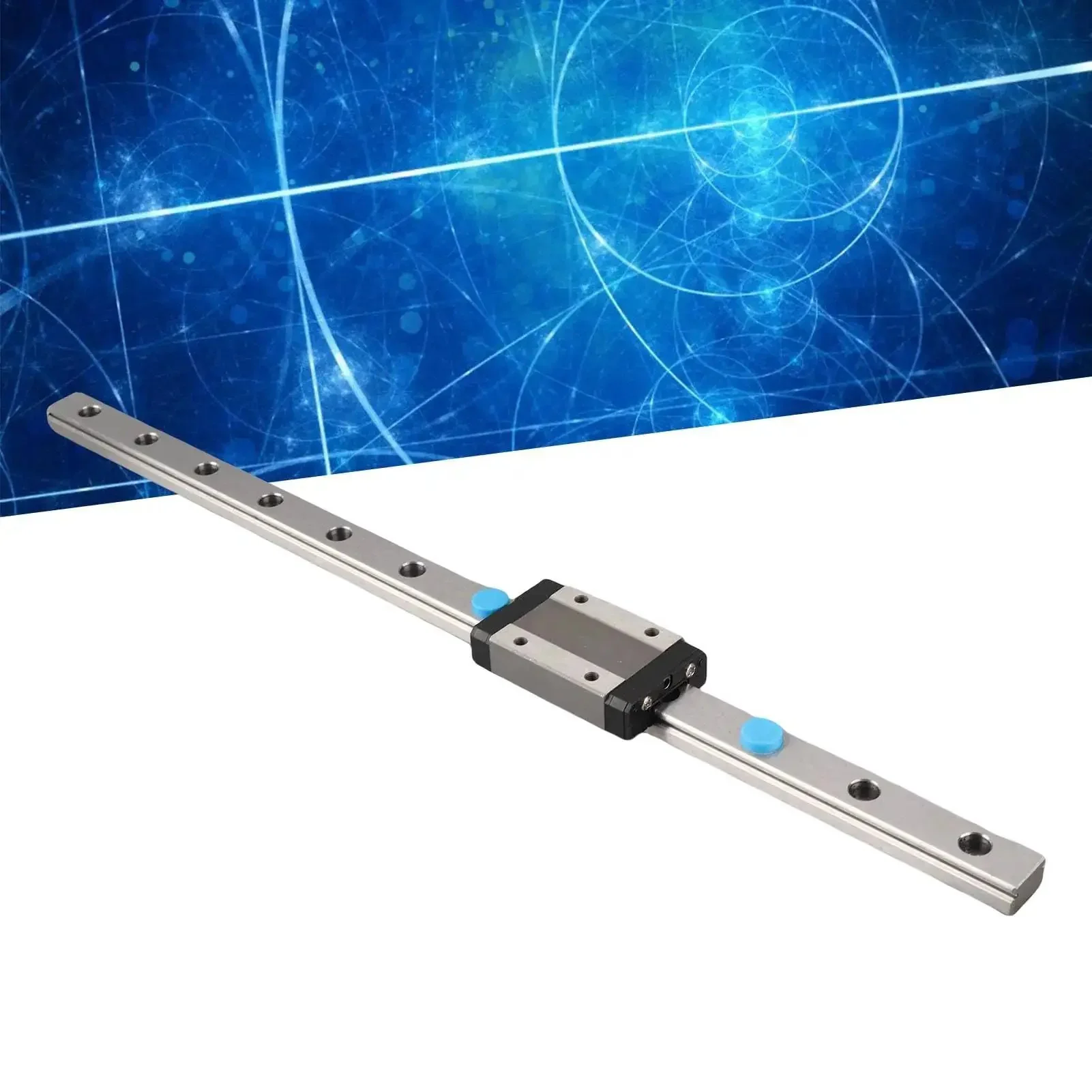 300mm Mini Linear Rail And Sliding Guide For 3D Printer And CNC Machine, Built Tough, Smooth Glide, Low Backlash Motion, Compact Yet Beefy Rail System For Precise Quick Setup Projects - Image 3