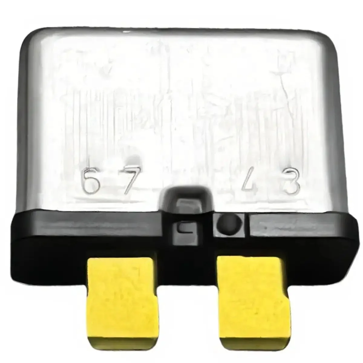 30A Thermal Fuse Relay-Style Plug-In Automotive Fuse Replacement For OE 443937105A 443-937-105-A Verify Voltage Amps And Terminal Pins Fits Fuse Box And Relay Panel For Your Ride - Image 3