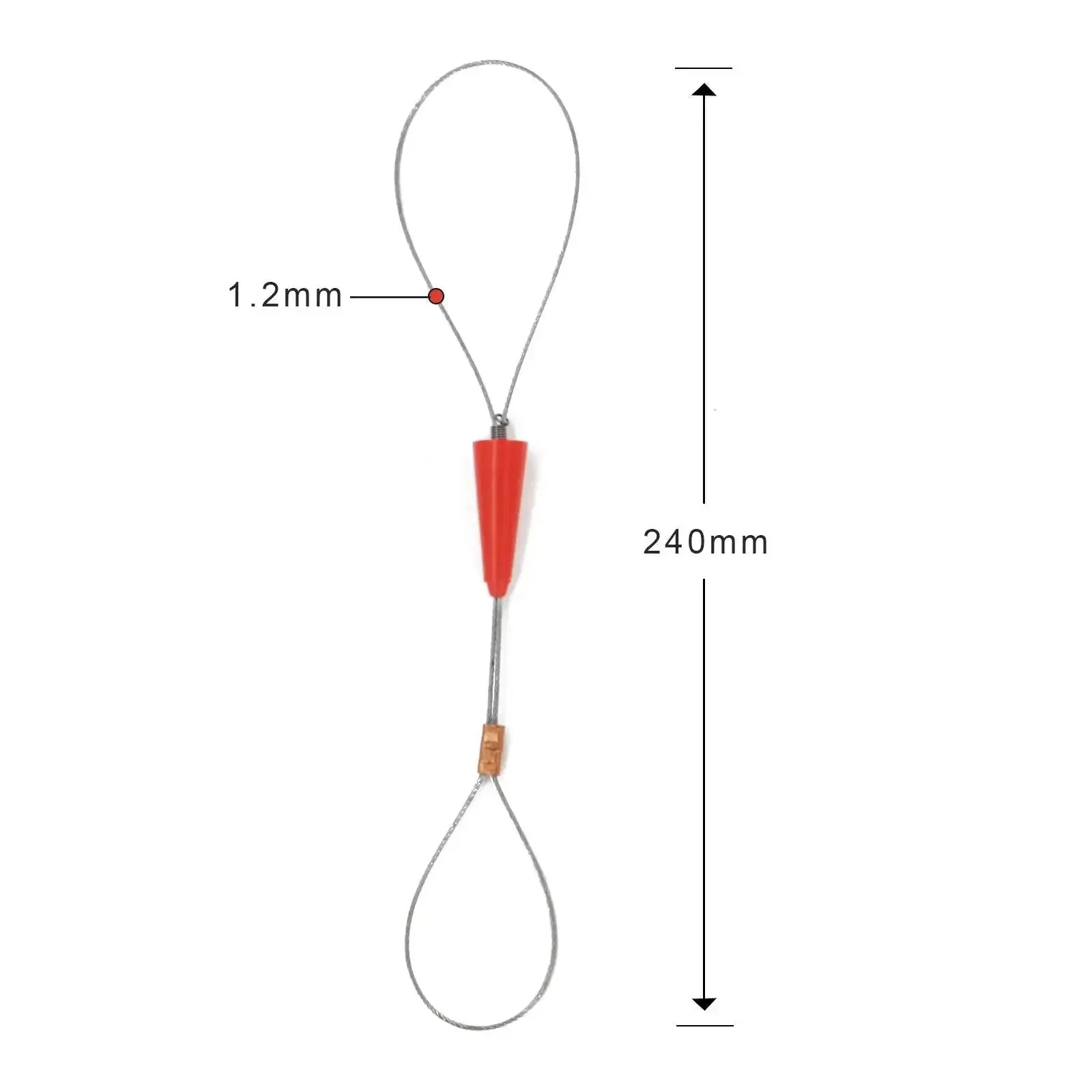 30M 100ft Fish Tape Cable Puller Kit For Through Wall Wiring Flexible Yet Rigid Design 4mm PET Cable Puller Duct Rodder Threader And Fastener For Quick No Hassle Wiring - Image 2