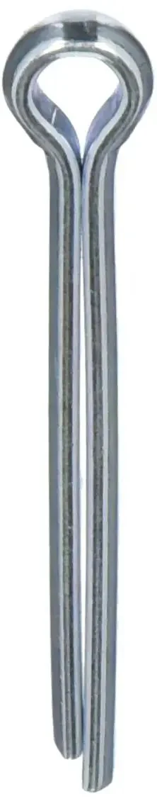 3/16 x 2 Inch Cotter Pin With Extended Prong, 100 Pack For Easy Insertion And Secure Locking, Lightweight Metal Retaining Pin To Fasten Two Parts Through A Hole, Ideal For Automotive, Equipment And DIY Projects