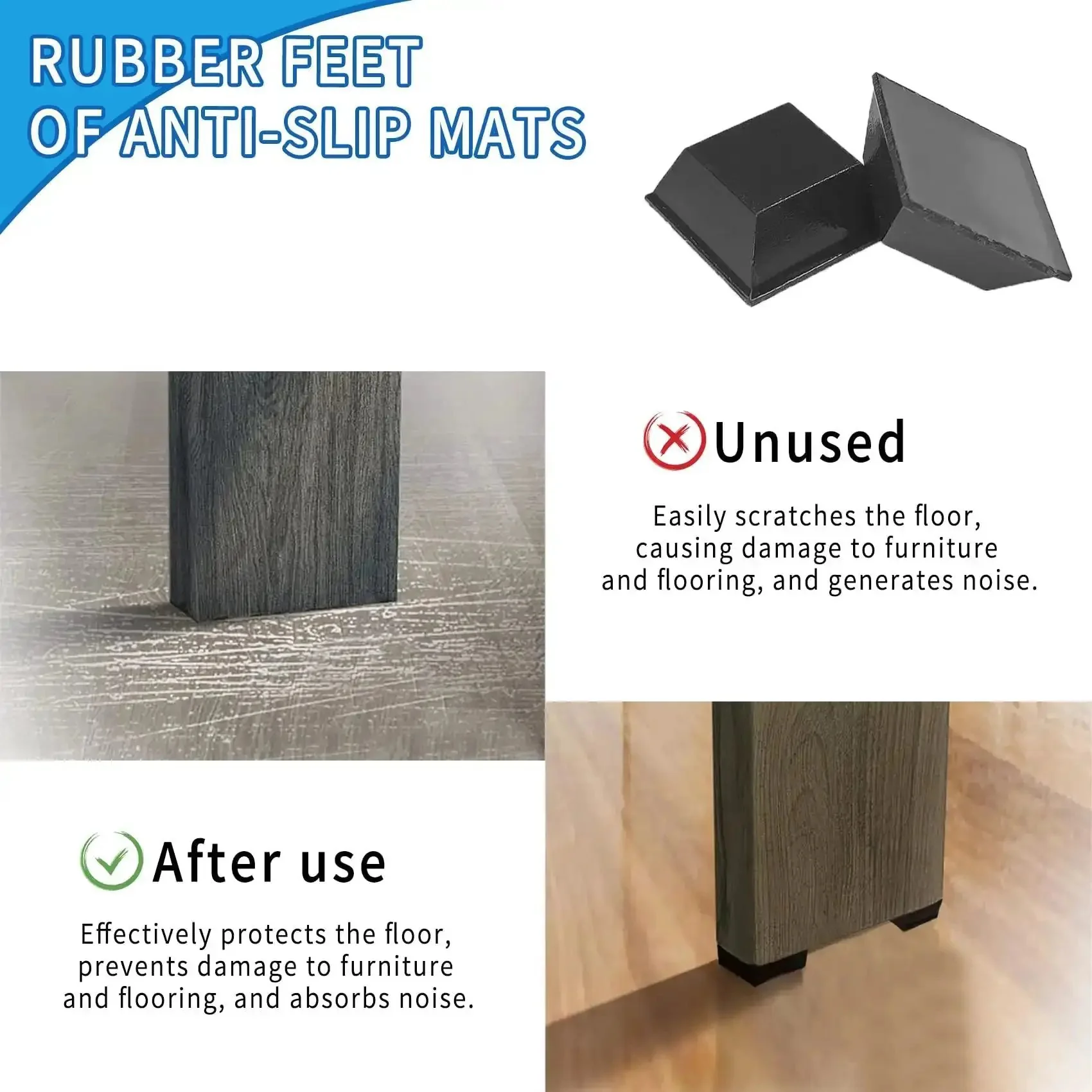 32 Piece Self Adhesive Rubber Feet For Electronics Adhesive Bumpers Cushions Non Slip Pads Sticky Backed For Laptops Speakers TVs And Gadgets And Appliances Eco Friendly Polyurethane Padding That Reduces Vibration And Scratches - Image 4