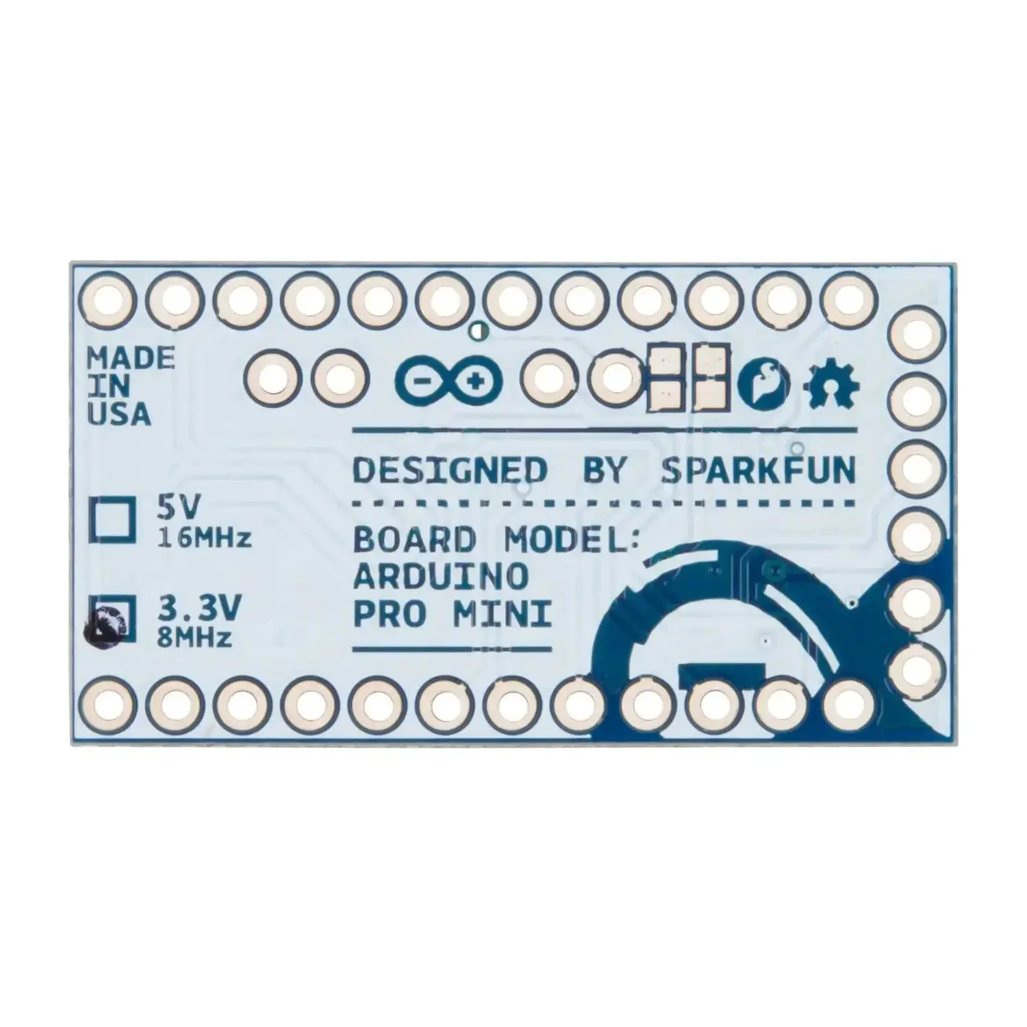 3.3V 8MHz Pro Mini ATmega328 Development Board For Arduino With No USB On Board Auto Reset Support Solder In Any Connector FTDI Basic Breakout Compatible For Flexible Prototyping - Image 8