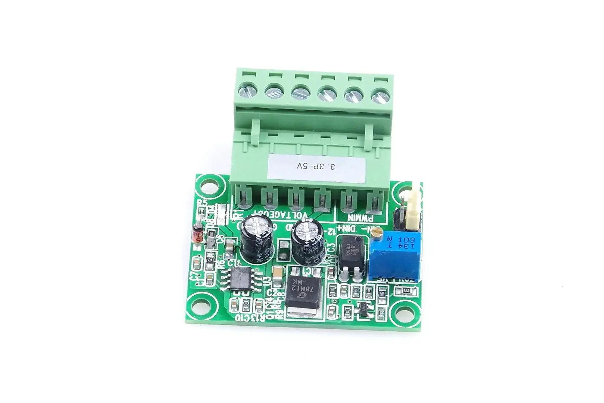 3.3V PWM To 0-10V Converter Module For PLCs And Industrial Controls, Plug And Play Digital To Analog Interface, Easy PWM Signal To Analog Output, 1kHz To 3kHz Range, 4.5V To 10V Input, Jump Cap 5V, Ideal For Industrial Automation Panels - Image 2