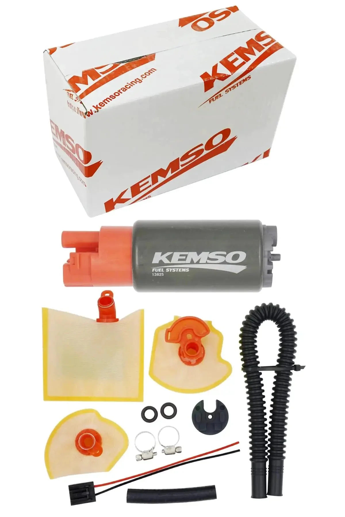 340 LPH Kickass High Performance Fuel Pump For Subaru And Honda Vehicles Replaces AEM 50 1215, Supports Gasoline And E85, Bypass Valve Set At 125 Psi For Higher Flow, Up To 600 HP NA Turbo And Supercharged Applications, USA Based Tech Support - Image 2