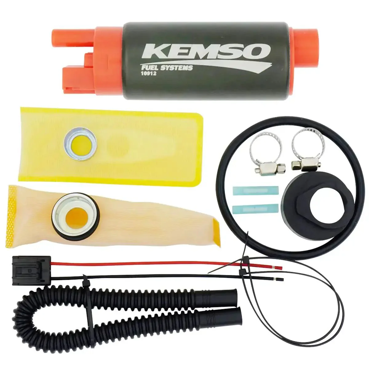 340LPH High Performance Fuel Pump For Pontiac Trans Am 1985-1997 Trans Sport 1988-1989 1992-1996 Firebird Formula 1993-2002 Gasoline Or E85 Up To 600 BHP For NA Turbo And Supercharged Builds Ready For Big HP