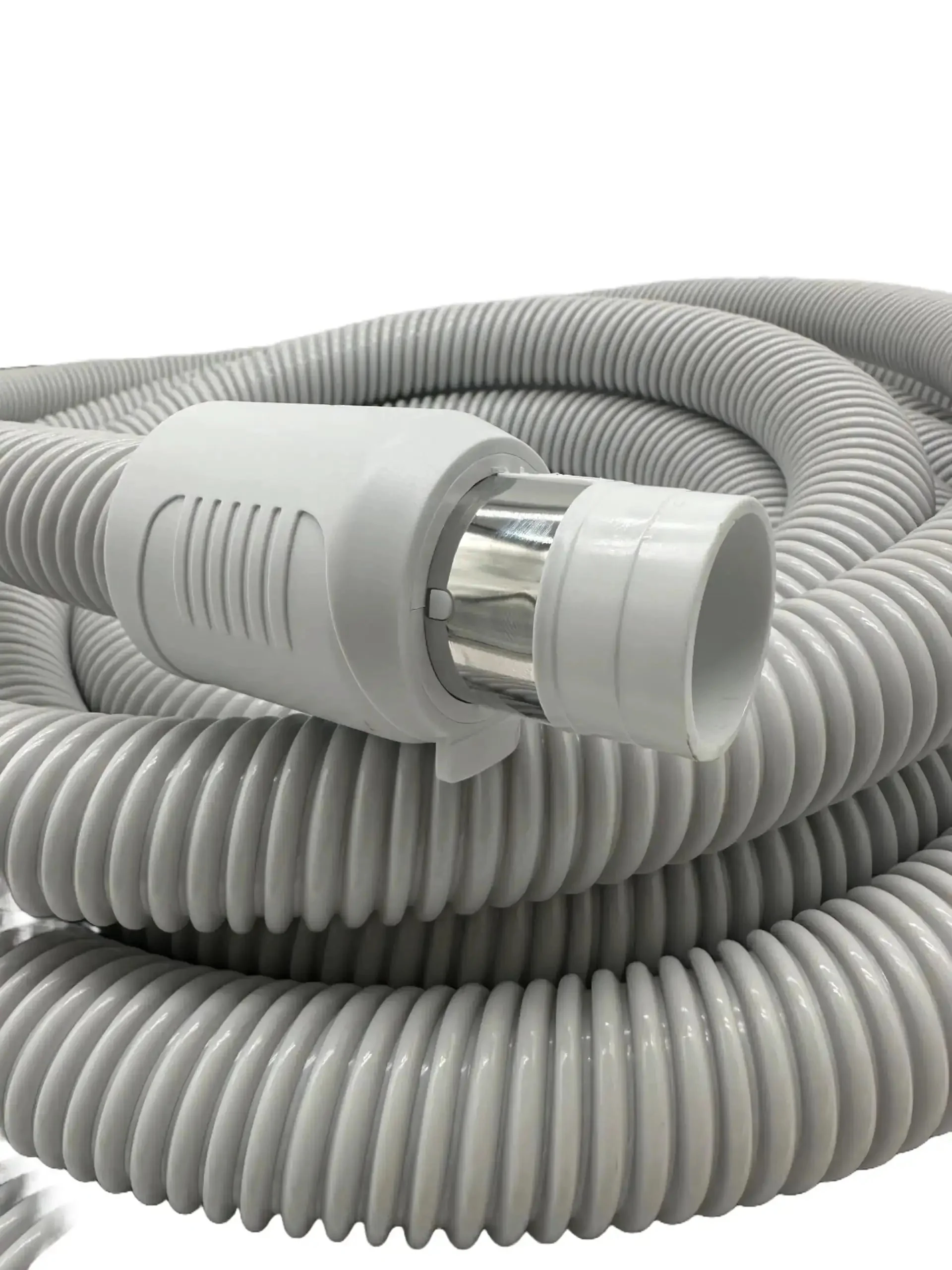 35 Foot Central Vacuum Hose With On Off Switch Crushproof Material 360 Degree Swivel Handle Fits Standard Wall Inlets Low Voltage Control For Easy One Hand Operation And Quick Tool Access - Image 2