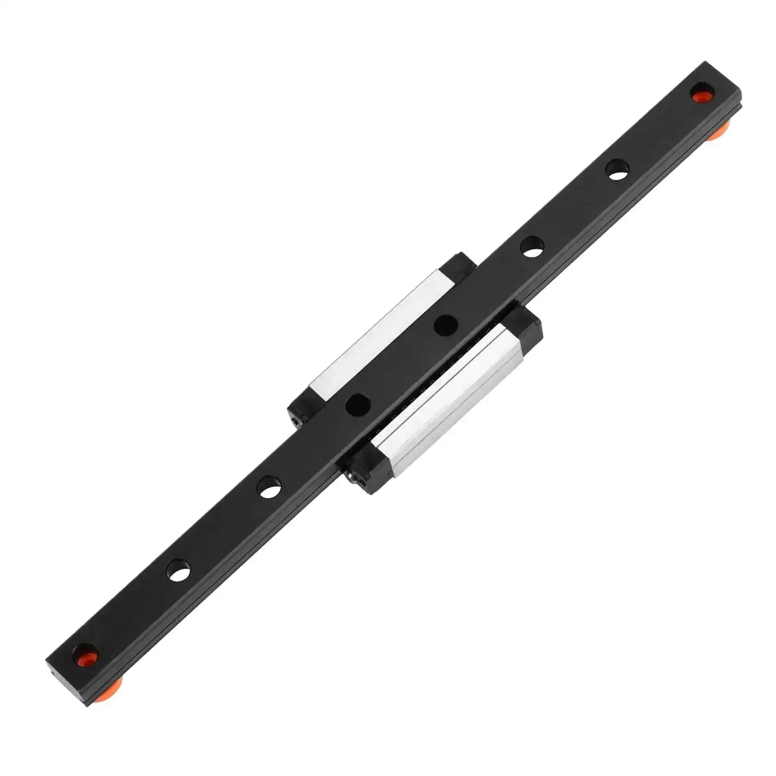 350mm Linear Sliding Rail Guide With MGN9H Carriage Block For 3D Printers And CNC Machines, Stainless Steel Bearings, Durable Black Finish Built For Smooth Motion And Precise Alignment In 3D Printer And CNC Projects - Image 4