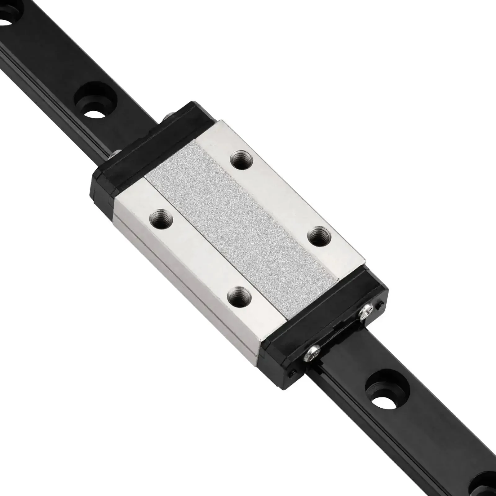 350mm Linear Sliding Rail Guide With MGN9H Carriage Block For 3D Printers And CNC Machines, Stainless Steel Bearings, Durable Black Finish Built For Smooth Motion And Precise Alignment In 3D Printer And CNC Projects - Image 6