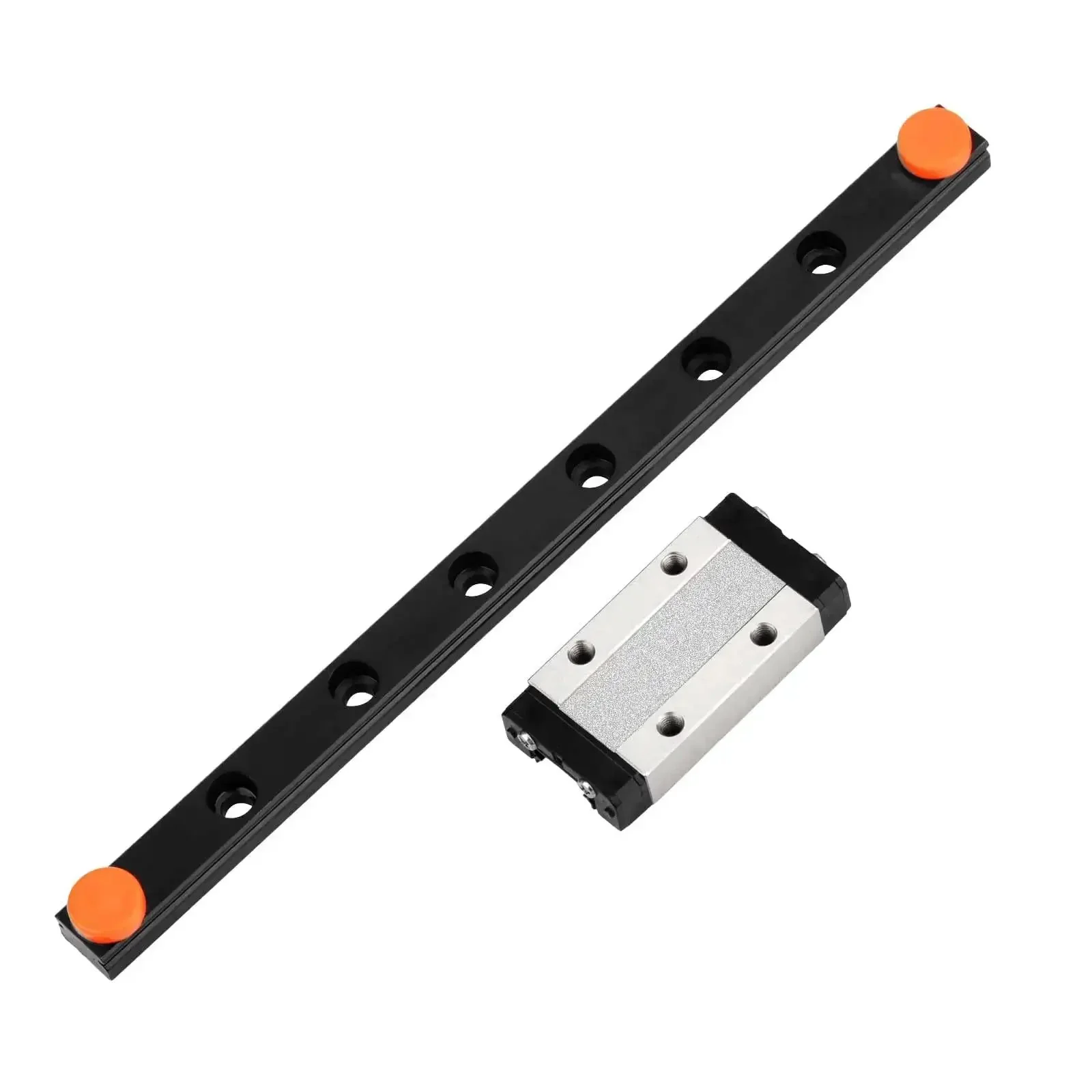 350mm Linear Sliding Rail Guide With MGN9H Carriage Block For 3D Printers And CNC Machines, Stainless Steel Bearings, Durable Black Finish Built For Smooth Motion And Precise Alignment In 3D Printer And CNC Projects - Image 7