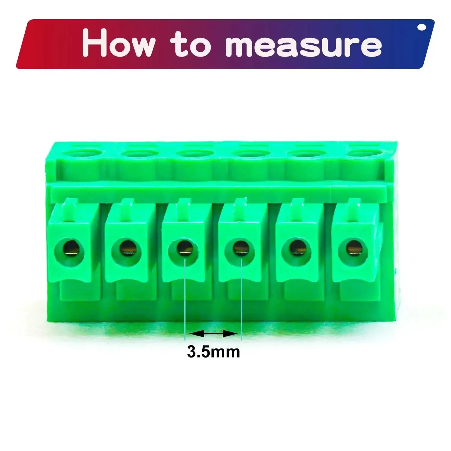 3.5mm Pitch Phoenix PCB Screw Terminal Block Connector Pack of 5, 2 to 24 Pin Options, Durable Copper Block, Stable Connection, Easy Install for Prototyping PCBs, Ideal for Electronics, Robotics, and DIY Projects - Image 3