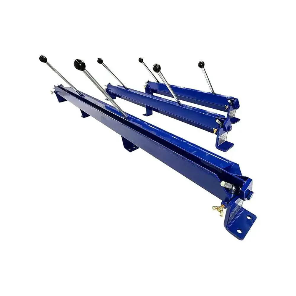36-Inch Sheet Metal Brake Bender For 20-Gauge Steel And 14-Gauge Aluminum With Quick-Action Clamp, Beefy, Workhorse Bench-Top Design For Precise 90-Degree Bends And 45-Degree Angles, Ideal For HVAC Roofing And Metal Fabrication - Image 9