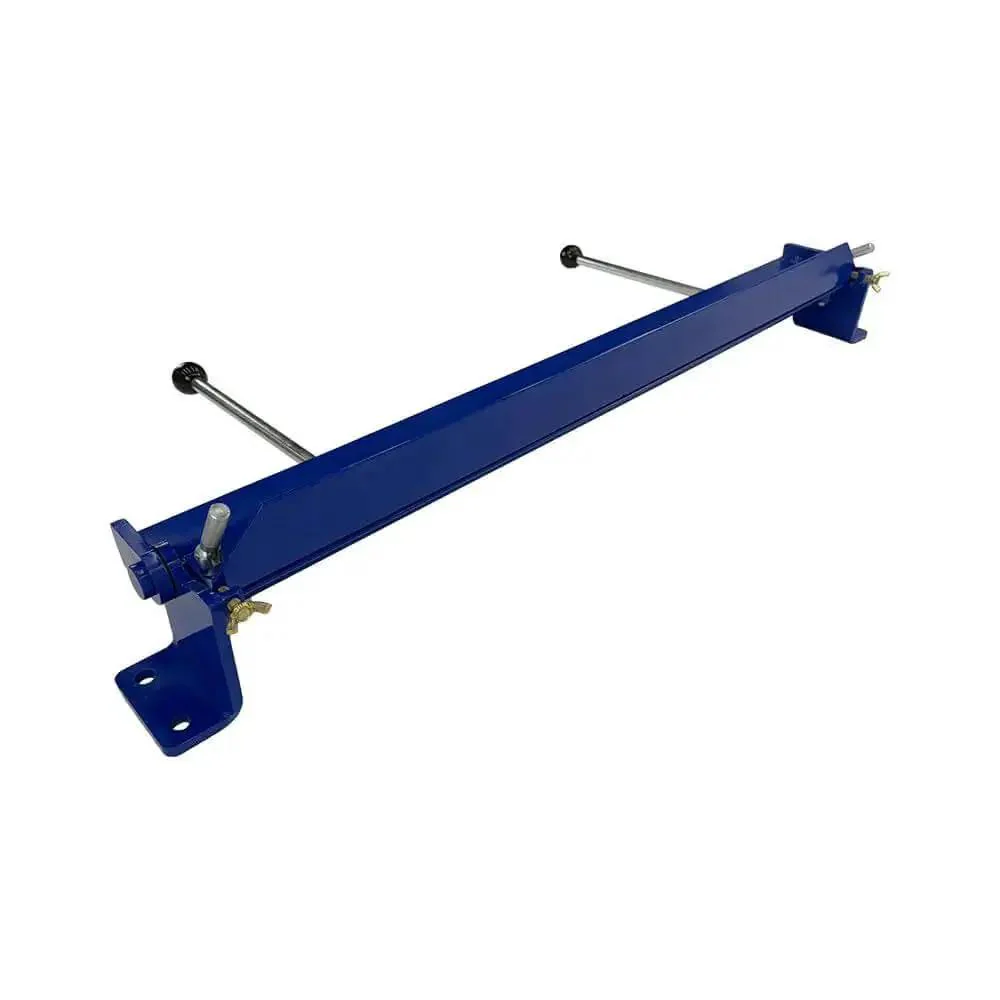 36 Inch Sheet Metal Brake Bender Tool For 20 Gauge Steel And 14 Gauge Aluminum Pro Grade Heavy Duty HVAC Roofing Tool With Dual Handle Design And 26 Inch Gap Easy Lock And Release Bolt Reinforced Steel Construction For Precision Bends - Image 3