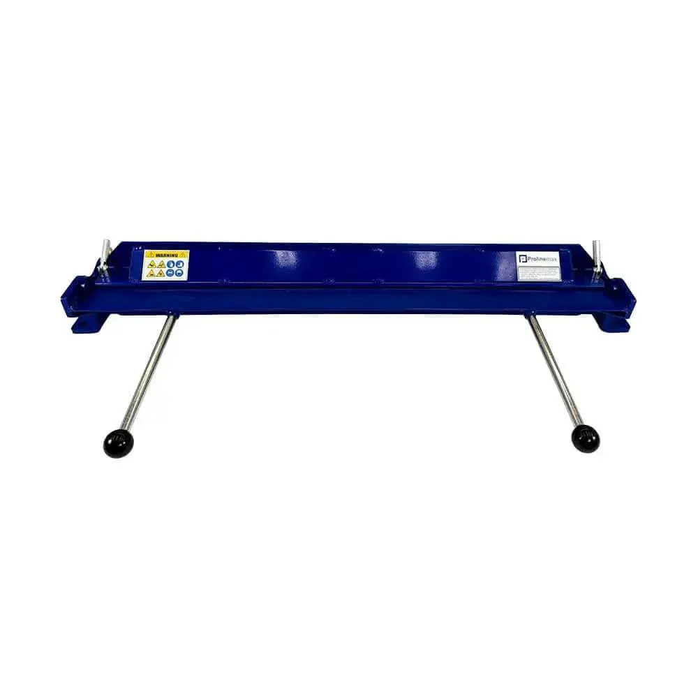 36 Inch Sheet Metal Brake Bender Tool For 20 Gauge Steel And 14 Gauge Aluminum Pro Grade Heavy Duty HVAC Roofing Tool With Dual Handle Design And 26 Inch Gap Easy Lock And Release Bolt Reinforced Steel Construction For Precision Bends - Image 7