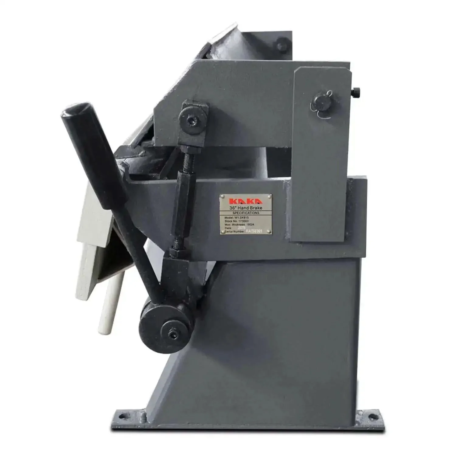 36 Inch Sheet Metal Brake For 20 Gauge Steel And Metals Heavy Duty Manual Bender With 0 To 135 Degree Adjustable Angles Pro Grade Siding And Complex Bend Tool For Copper Aluminum Iron And Galvanized Steel - Image 5
