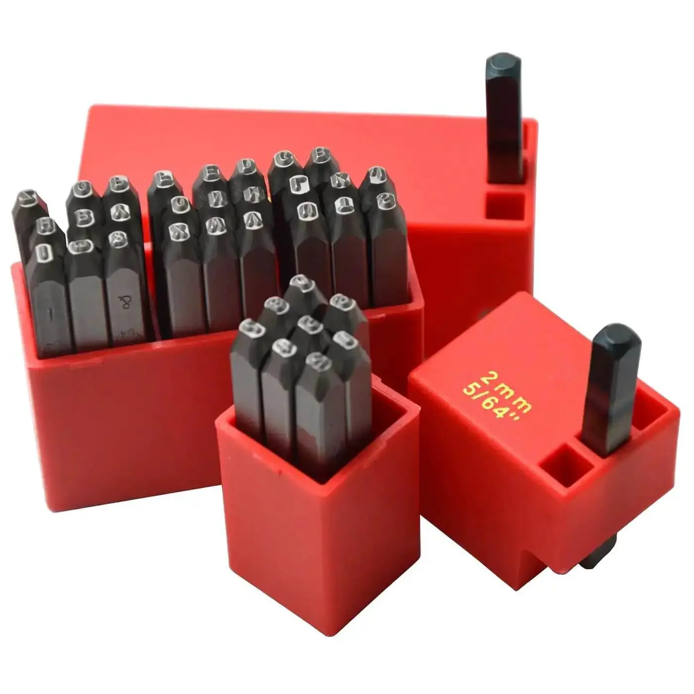 36 Piece Heavy Duty Steel Stamp Set With Uppercase Letters And Numbers 2mm Punch Kit For Hand Stamping Jewelry Making DIY Ready Bracelets And Rings Metal Sheet Plate Craft Durable Tool Delivers Deep Imprints