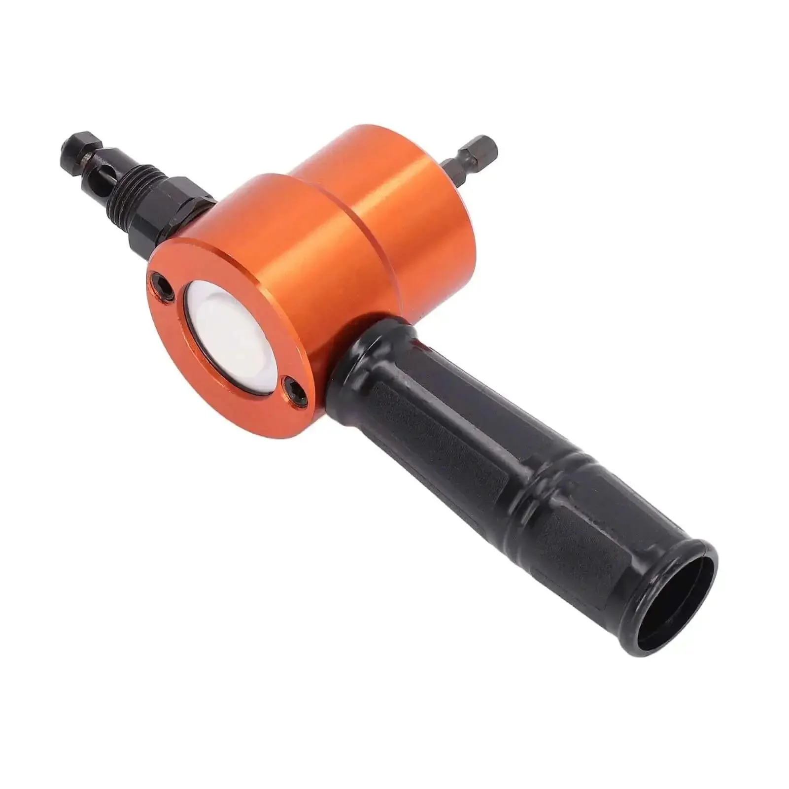 360 Degree Double Head Cutter Nibbler Attachment For Sheet Metal Cutting Effortless Auto And Home Repair Tool With Dual Heads For Straight Cuts And Circular Patterns Easy Pro Grade Performance - Image 5