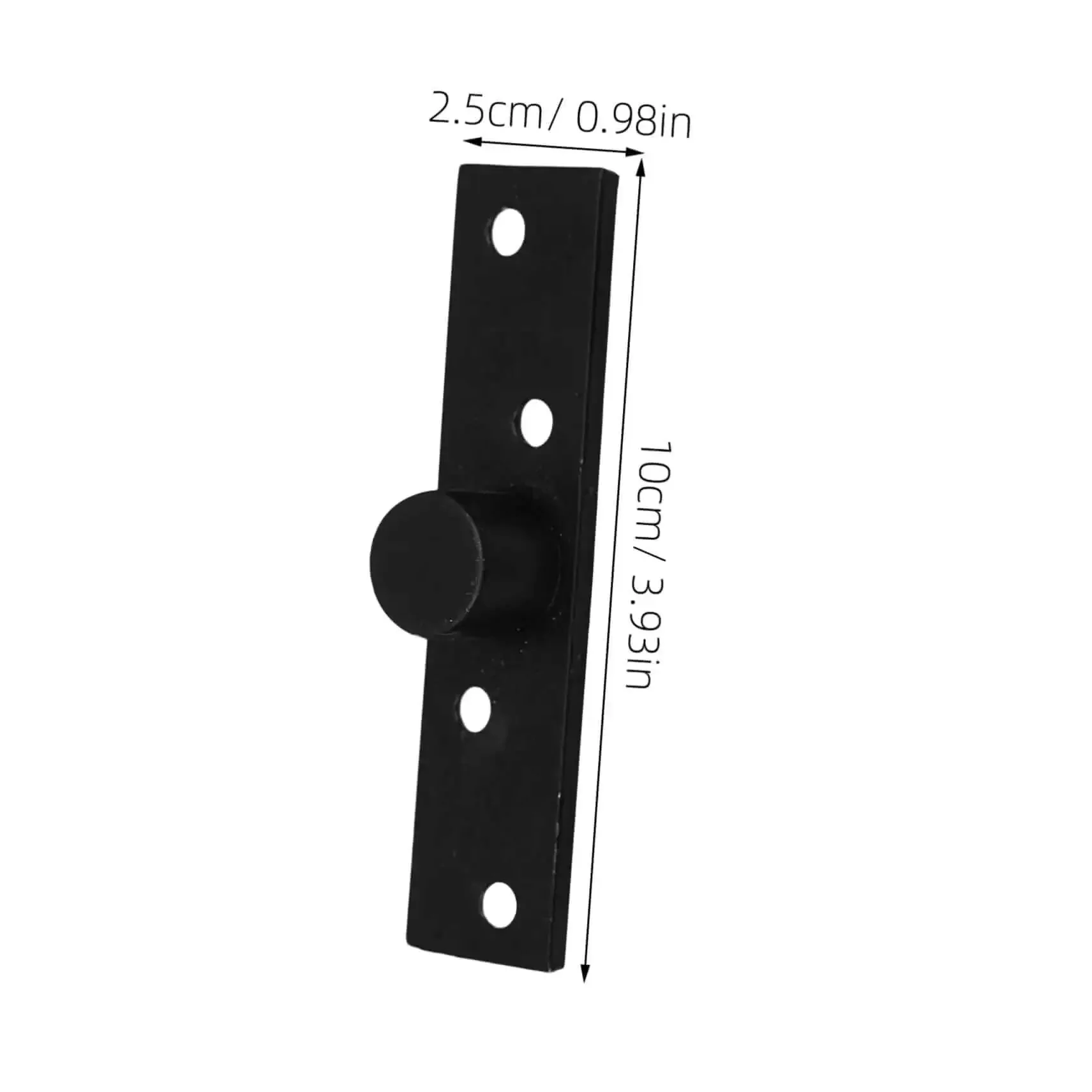360 Degree Heavy Duty Hidden Bookcase Hinges Stainless Steel Shaft Invisible Door Hinge Hardware Black Finish For Secret Doors And Concealed Cabinets, Ideal For Home Office And Commercial Use - Image 9