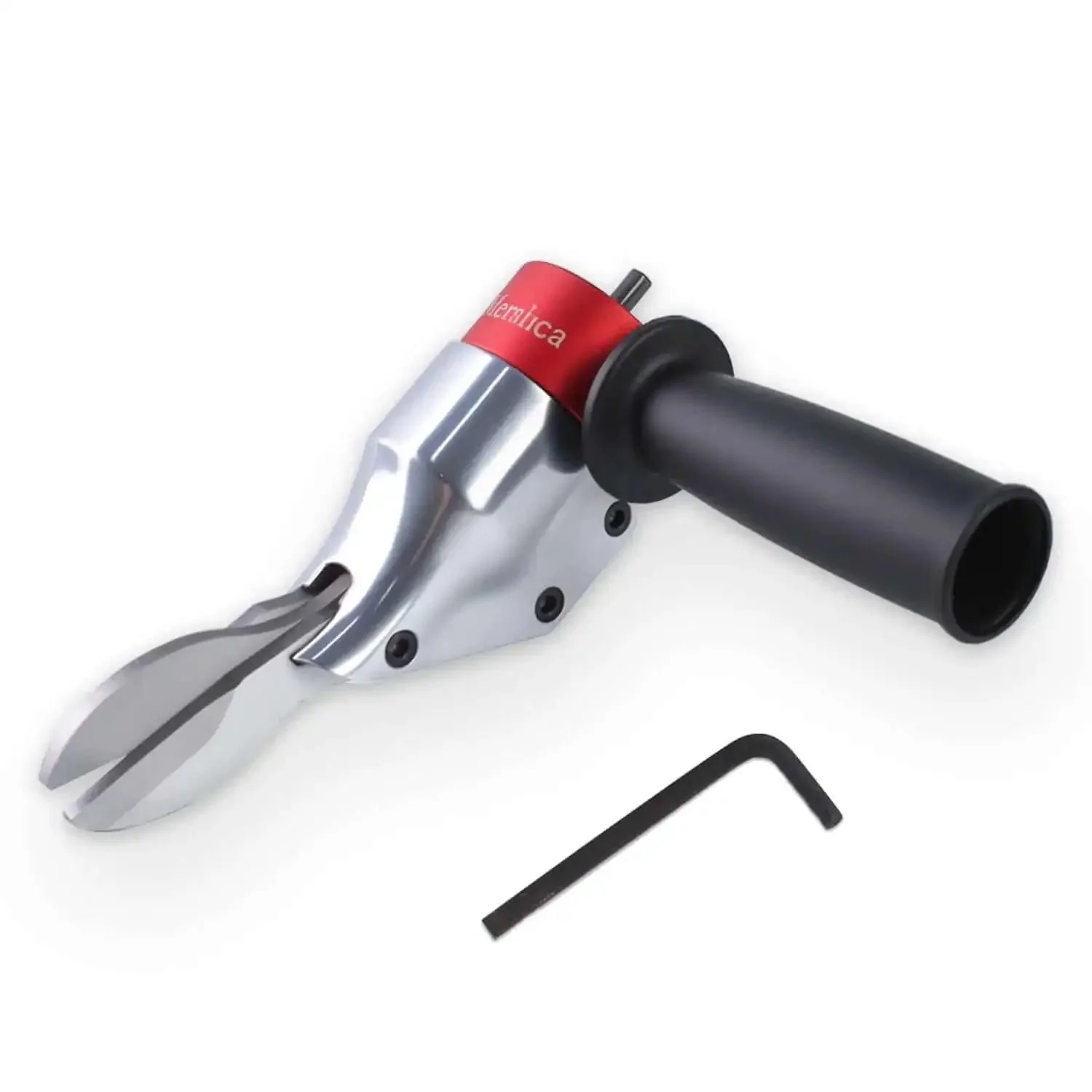 360 Degree Pivoting Drill Metal Shear Attachment For Cordless And Corded Drills Heavy Duty Metal Cutter For Iron Aluminum And Copper Sheets With Adjustable Handle Turns Your Drill Into A Sheet Cutting Workhorse