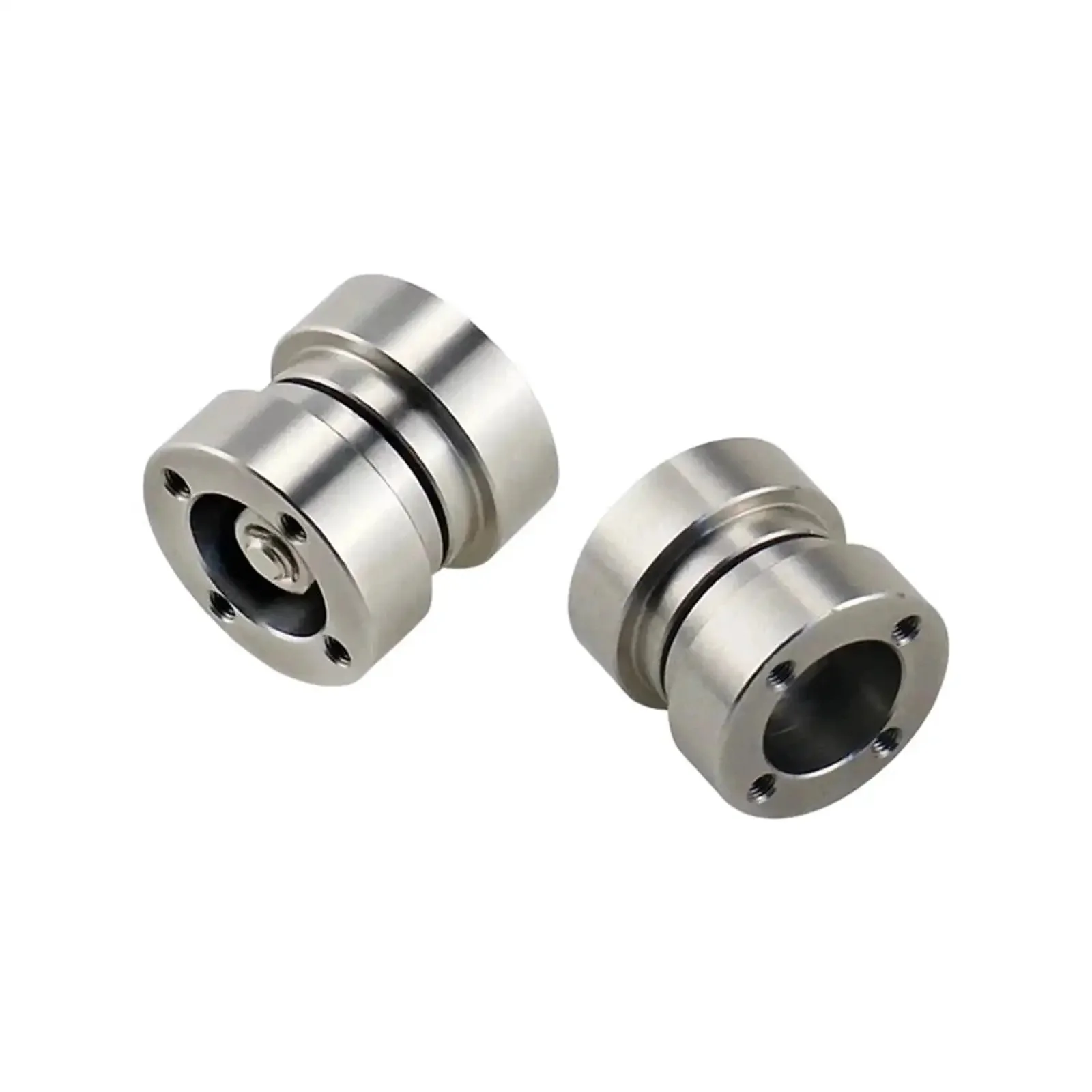360 Degree Rotating Disc Damping Hinge With Adjustable Torque Axis For Free Stop 1 Pc Iron Finish Smooth Quiet Boss Door And Cabinet Hardware For Adjustable Tension And Seamless Movement - Image 2