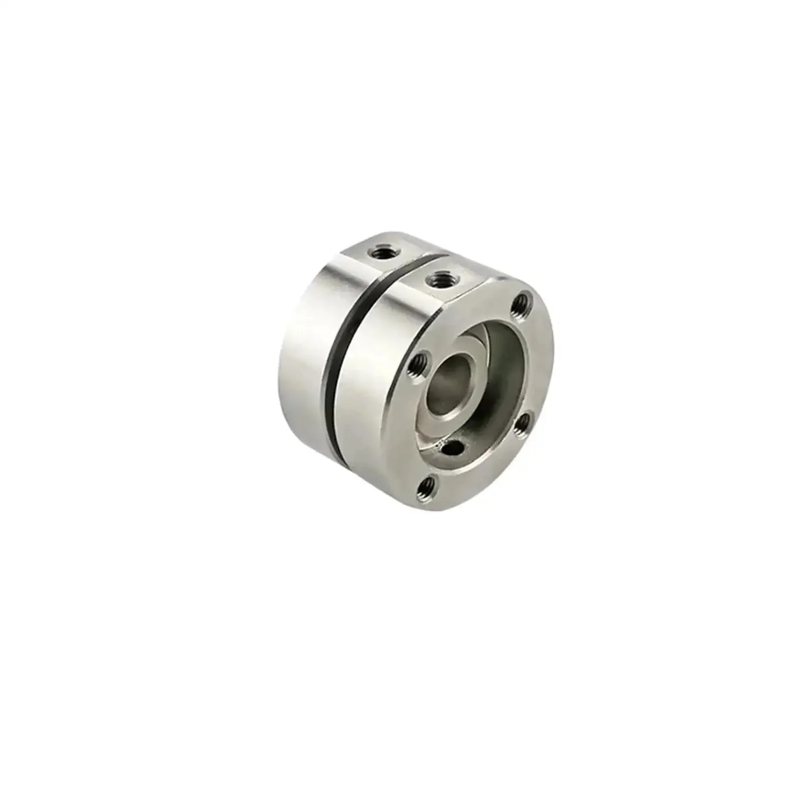 360 Degree Rotating Disc Damping Hinge With Adjustable Torque Axis For Free Stop 1 Pc Iron Finish Smooth Quiet Boss Door And Cabinet Hardware For Adjustable Tension And Seamless Movement - Image 3
