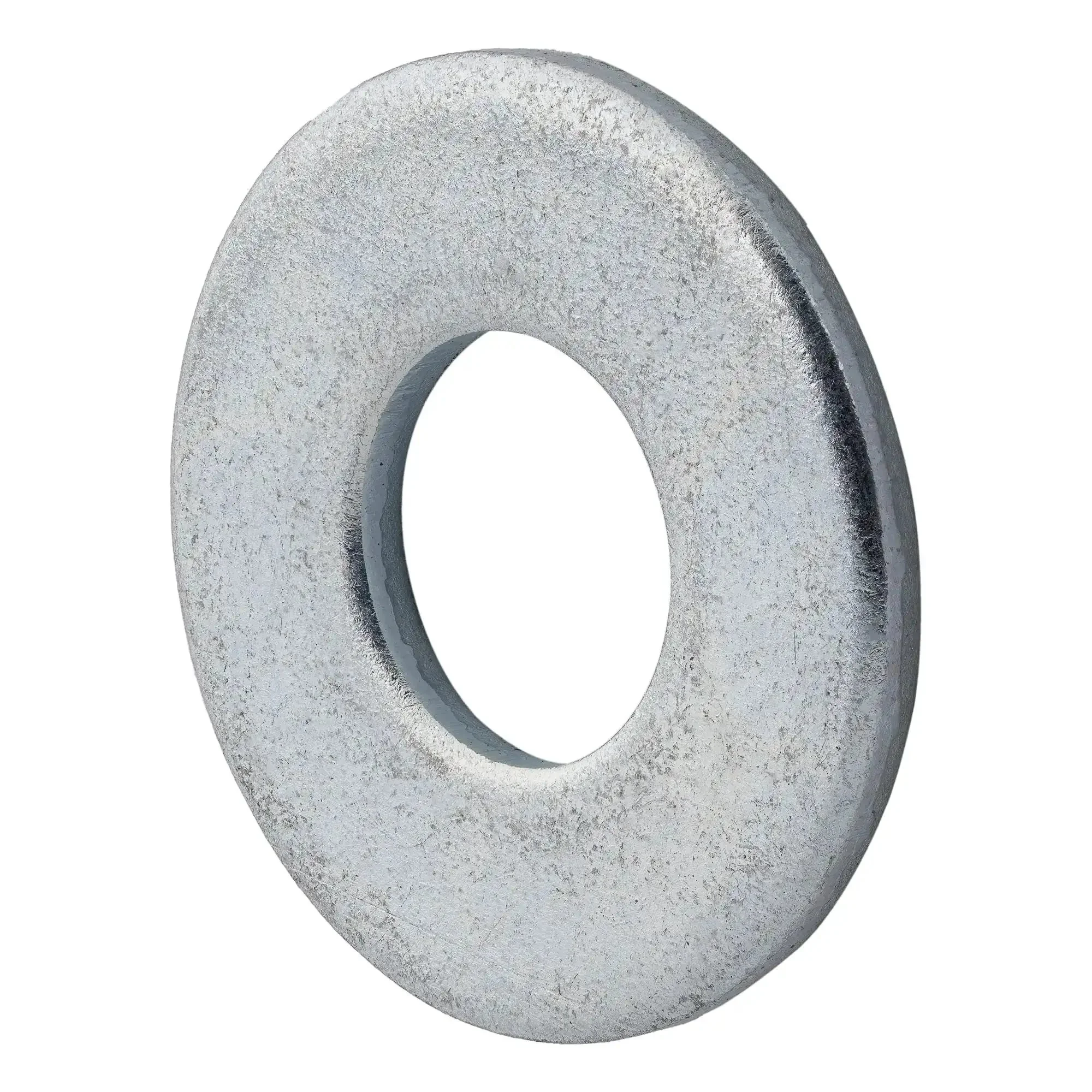 3/8 Inch USS Thick Flat Washer Pack, 100 Count, 1 Inch Outer Diameter, 7/16 Inch Inner, Zinc Plated Steel, Built Tough For Heavy Duty Use, Meets ASME B18.21.1 Industrial Grade