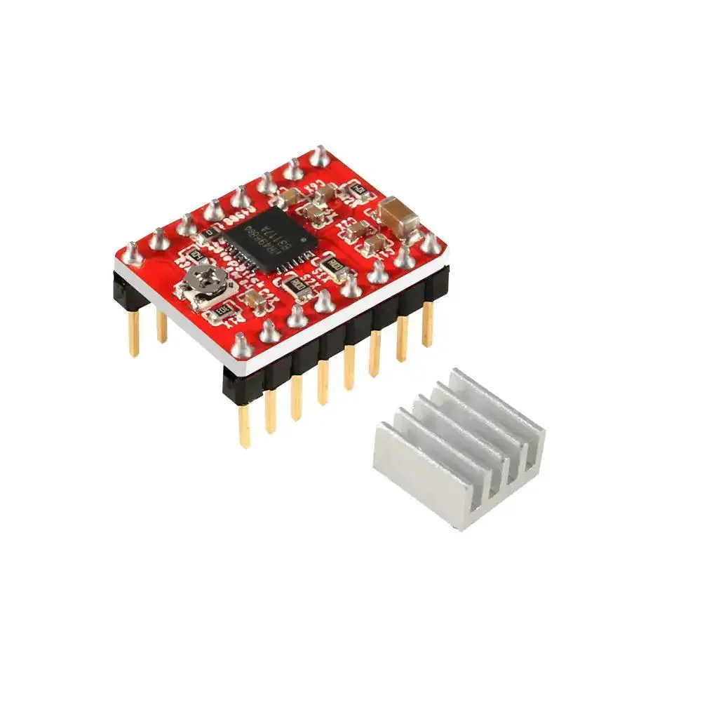 3D Printer CNC Shield V3 Engraver Expansion Board With 4x A4988 Driver Modules And Four Radiator Heatsinks Kit Pro Grade For DIY Desktop Milling And Custom Engraving Projects - Image 4