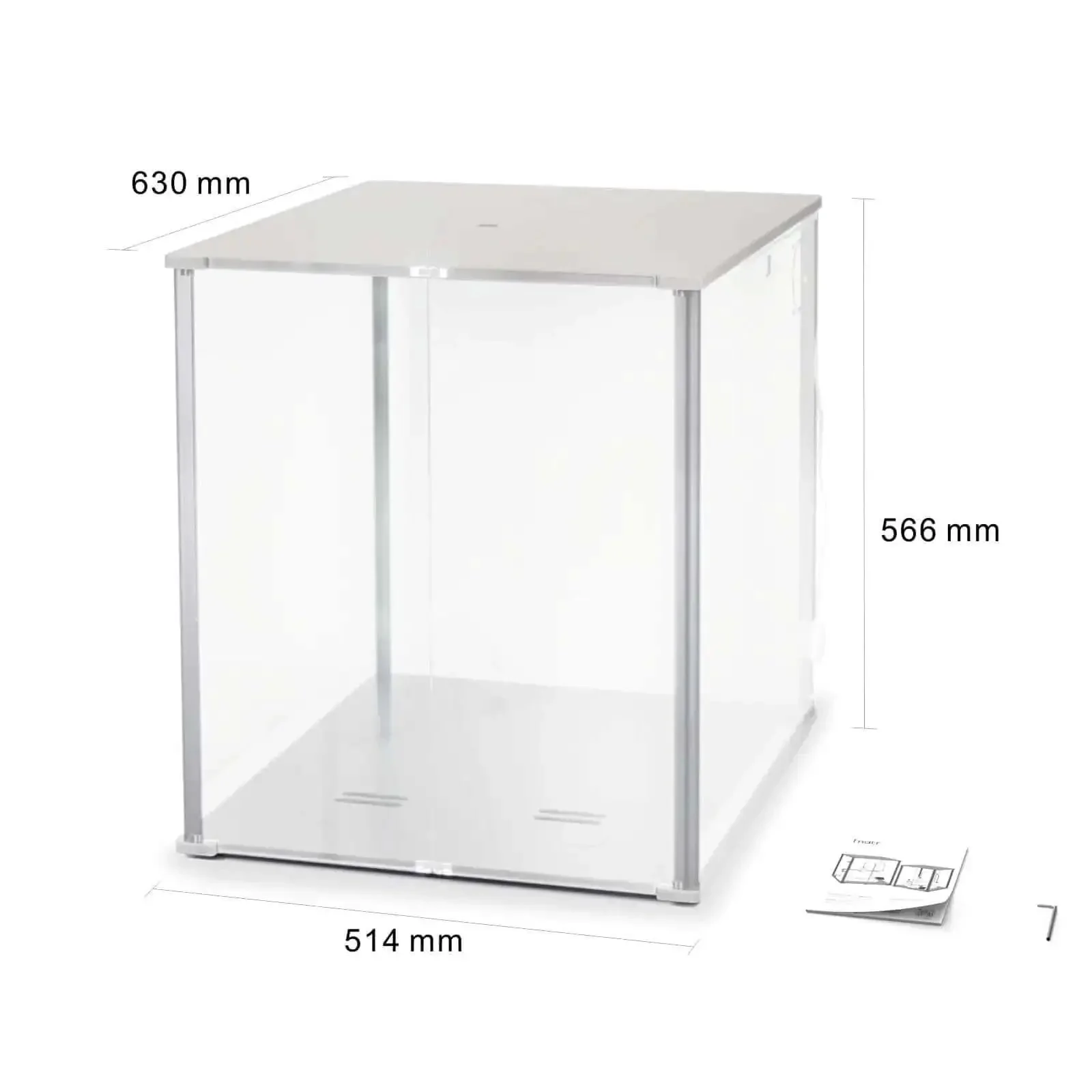 3D Printer Enclosure For Bambu Lab A1 With AMS Lite Dope Filtration To Keep Odors At Bay, Filters Fumes, Improves Air Quality, Optional External Vent Hose, Easy Setup, Safe, Quiet Operation For Your Home Workshop - Image 2