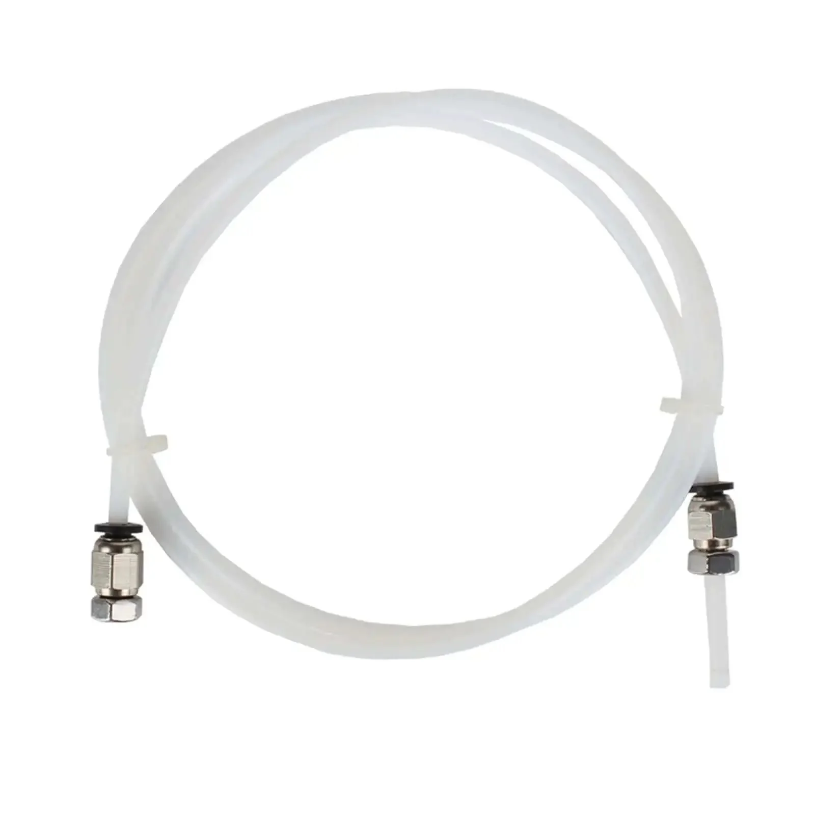 3D Printer Filament Dry Box Tubing Kit With 2.5x4mm Feed Tube Quick Connect Fittings Locking Nut Sealing Plugs 100 cm Long Easy Install No Fuss For Clean Reliable Prints - Image 2