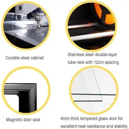 3D Printer Filament Dryer Box For Anti Moisture Storage, Humidity Range 15 To 60 Percent, Holds 10 To 12 Rolls Of 1Kg Filament, Drying Chamber Keeps Filament Dry For Stronger, Consistent Extrusion - Image 6