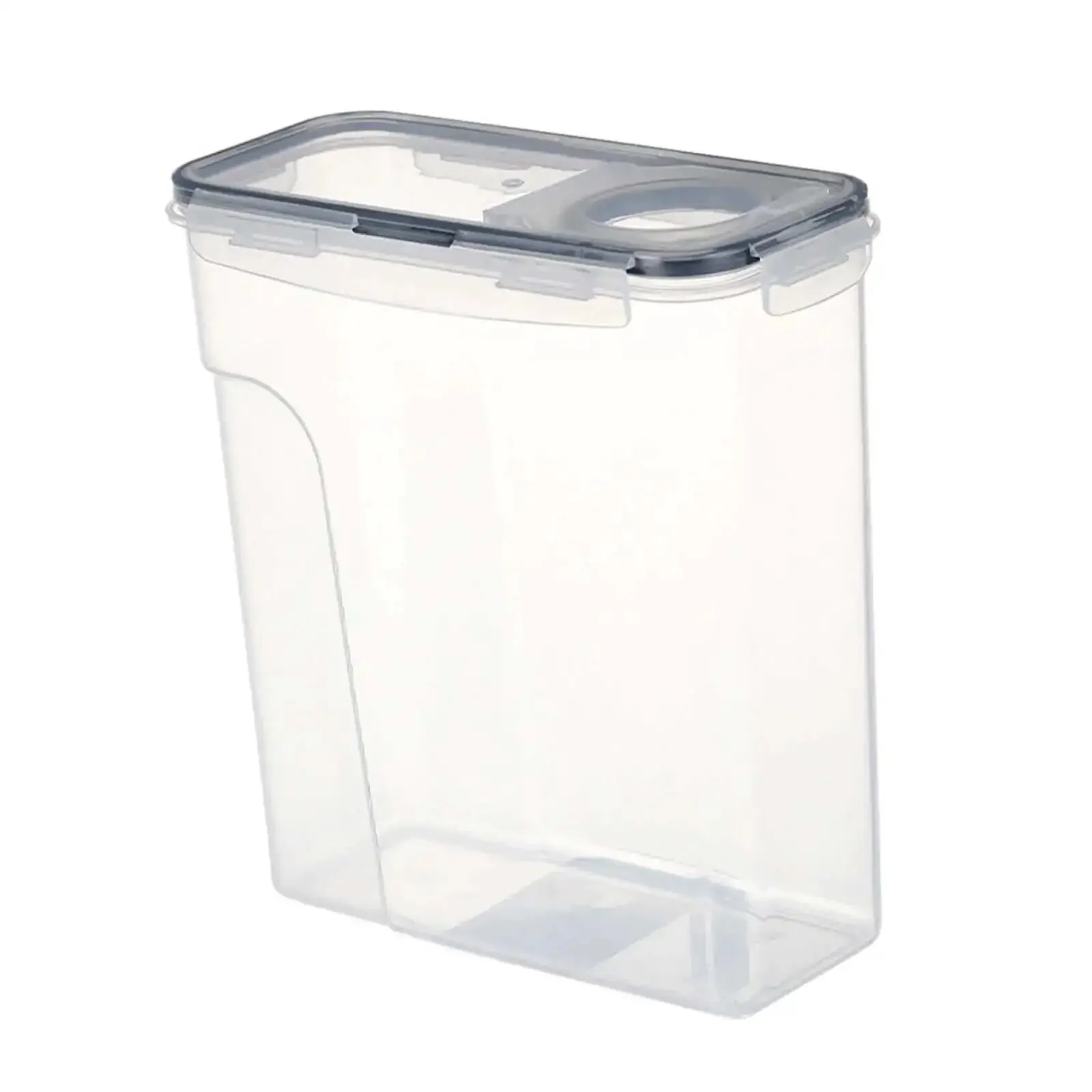 3D Printer Filament Dryer Box No Hassle Dustproof Waterproof Storage Case For 1Kg Spools Sealed Tank For PLA And PETG Filament Keeps Filament Dry Between Prints With Easy Reach Round Opening Black - Image 2