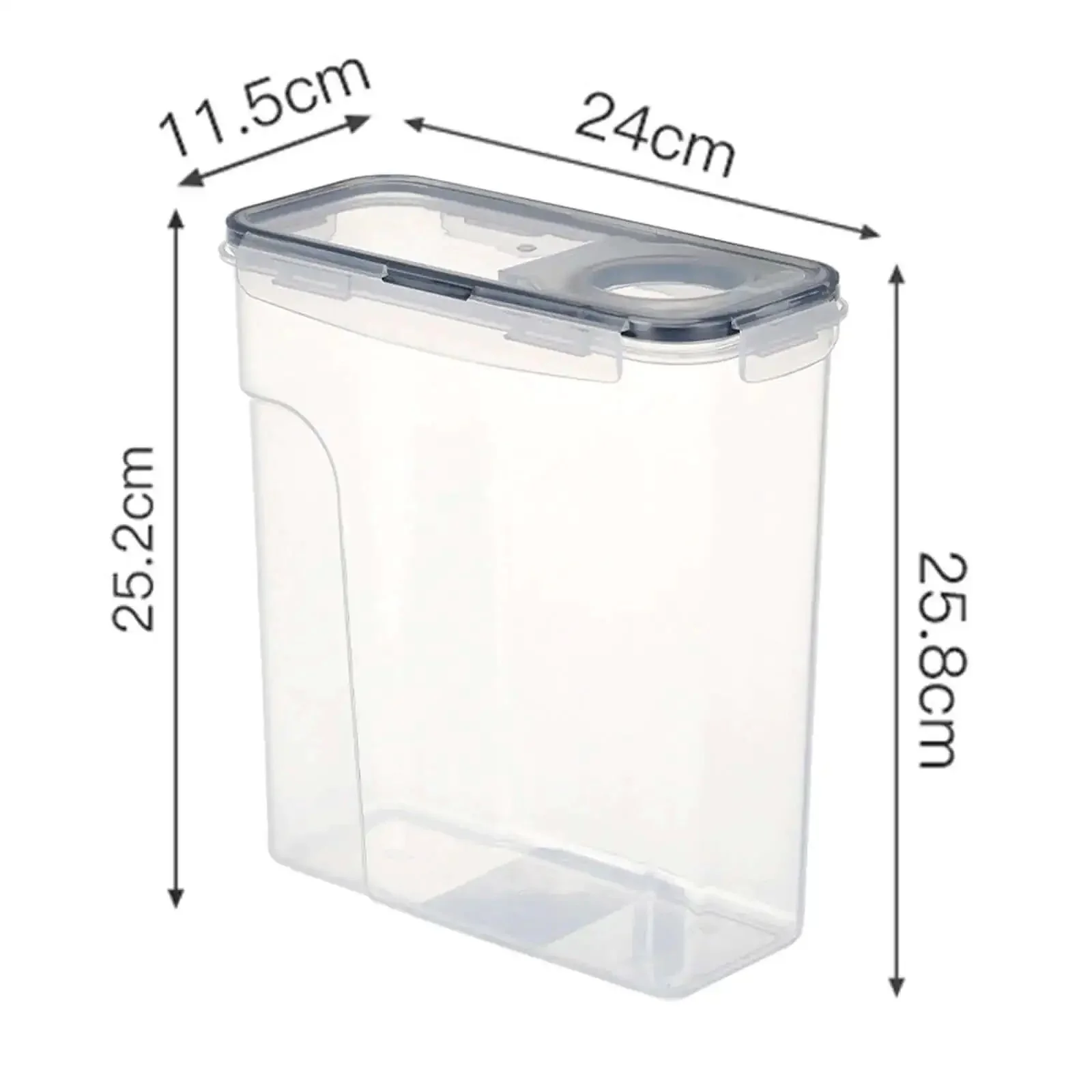 3D Printer Filament Dryer Box No Hassle Dustproof Waterproof Storage Case For 1Kg Spools Sealed Tank For PLA And PETG Filament Keeps Filament Dry Between Prints With Easy Reach Round Opening Black - Image 5