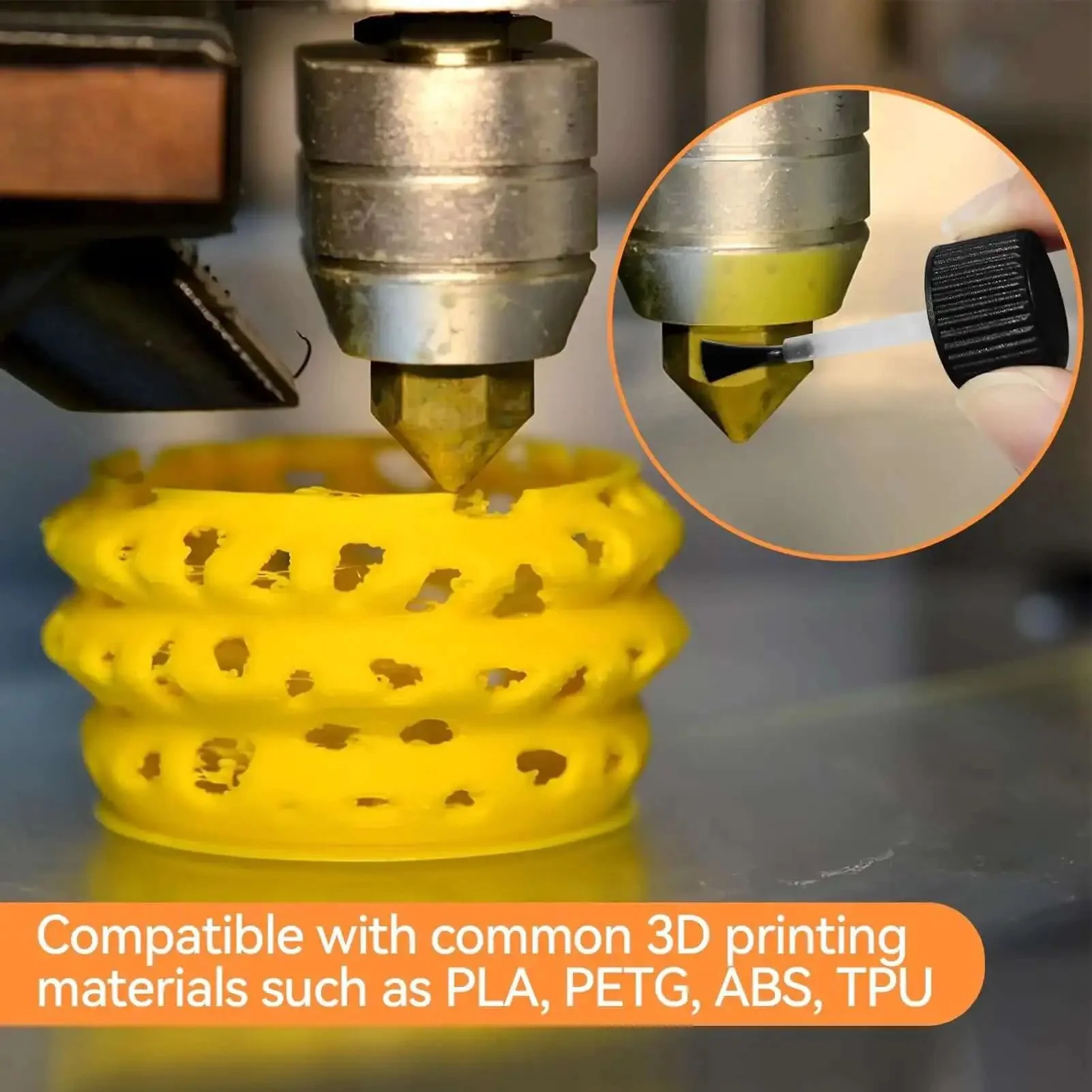 3D Printer Nozzle Protection Coating That Keeps Material Buildup And Clogging Away High Temp Non Stick Layer For Cleaner Nozzles Boosts Print Quality Durable Nozzle Cleaner For Most Printers 10Ml - Image 7