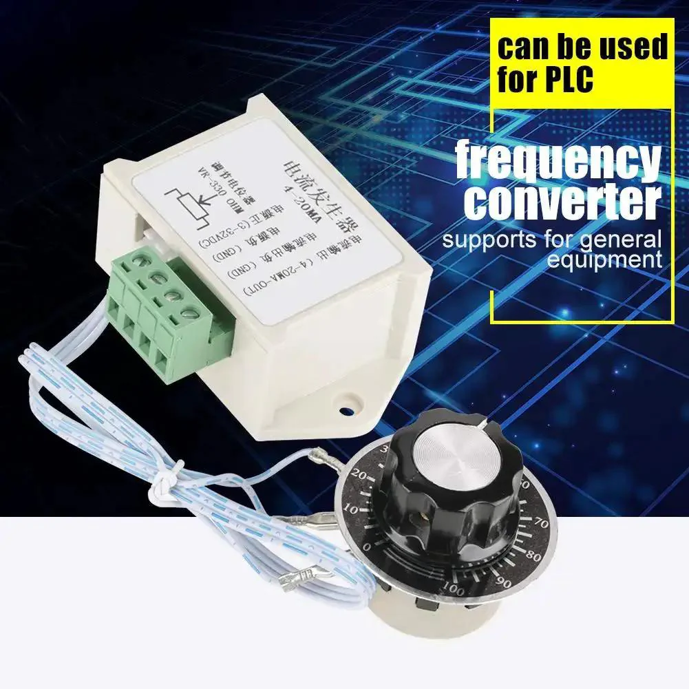 4-20mA Current Output Generator Module For PLCs And Frequency Converters, Plug-And-Play Adjustable Analog Signal Source With Potentiometer, 12-24V DC Power Supply, Steady 4-20mA Output For Industrial Automation And Control Systems - Image 8