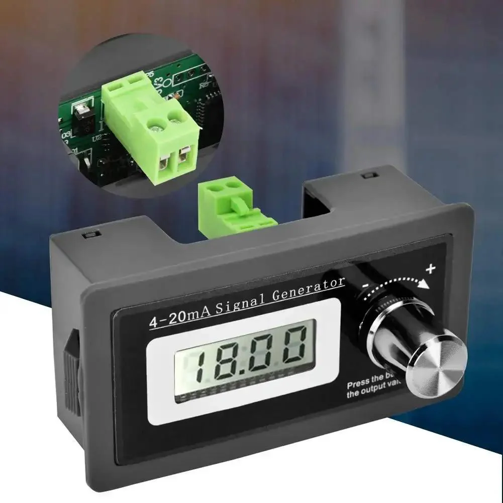 4-20mA Signal Generator And Analog Simulator For Two-Wire Transducer, Adjustable 3-21mA Output, High Precision DC Current Source DIY Kit With LCD Display And Rotary Encoder, Ideal For Testing, Debugging, And Lab Projects - Image 8