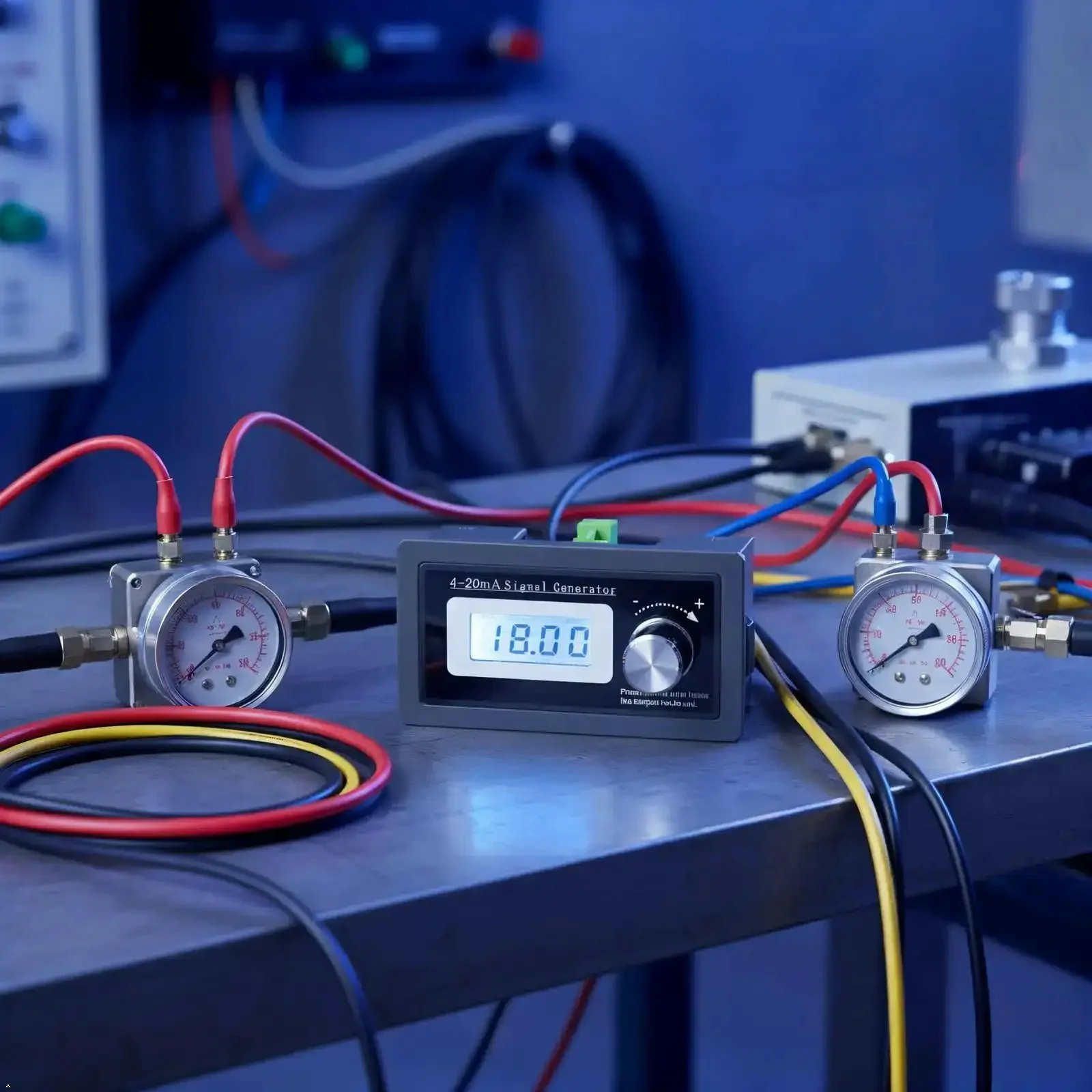 4-20mA Signal Generator for Precise Current Loop Calibration, Adjustable 3-21mA DC Analog Simulator for Two-Wire Transducers, Industrial PLC and Sensor Debugging, Pinpoint 0.01 Display Accuracy for Reliable Diagnostics - Image 4
