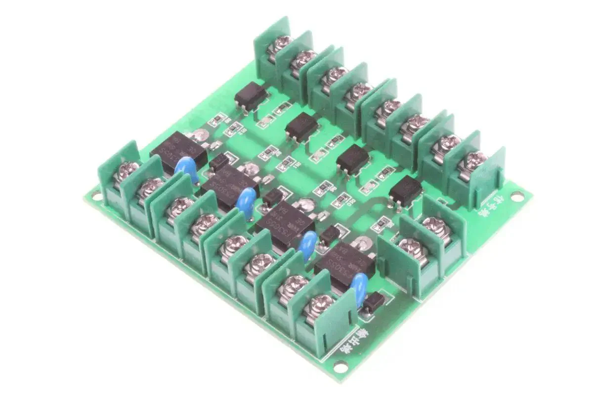 4 Channel FET Module for DC Control With Isolated Input And Output MOS Electronic Switch Board 5V To 36V Compatible, 5A Max Output, Triggered By High Or Low Level Signals, Great For Microcontrollers And PLC Projects, DIY Friendly - Image 13