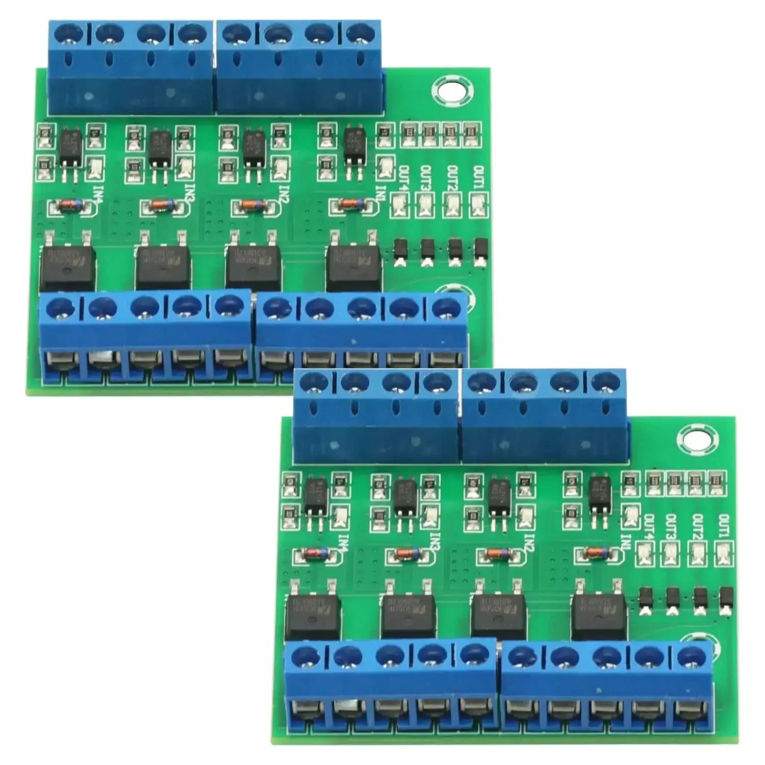 4 Channel MOSFET F5305S Pulse Trigger Switch Controller With PWM Input Isolation For Motors And LEDs 4 Way Driver Board Plug And Play For Smooth Speed And Brightness Control - Image 2