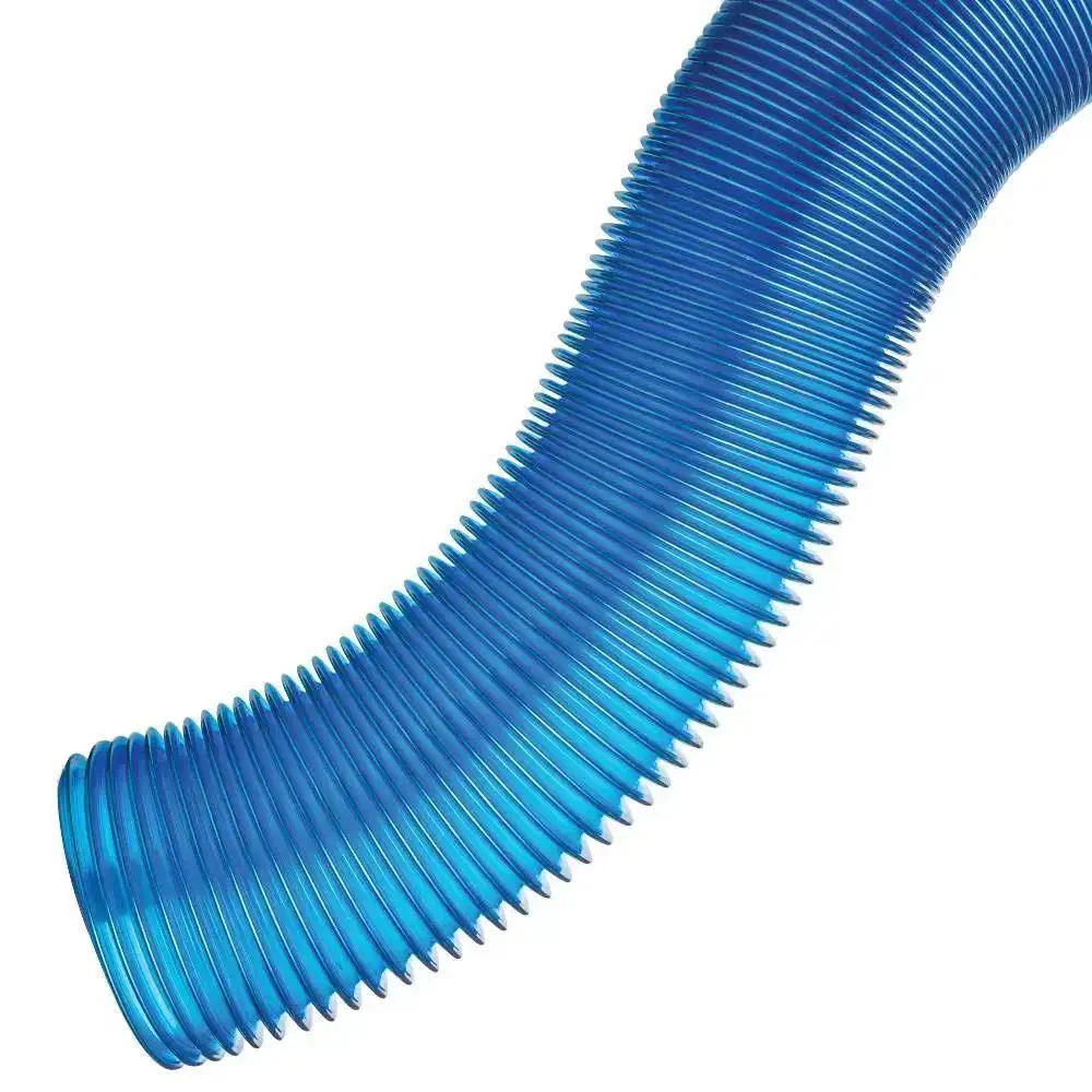 4 Inch Dust Collection Hose For Wood Shop And Shop Vac, Super Stretchy Duct Hose Reaches Far Corners Up To 14 Feet And Collapses To 2 Feet, Space Saving Dust Collector Hose For Easy Storage And Quick Setup - Image 4