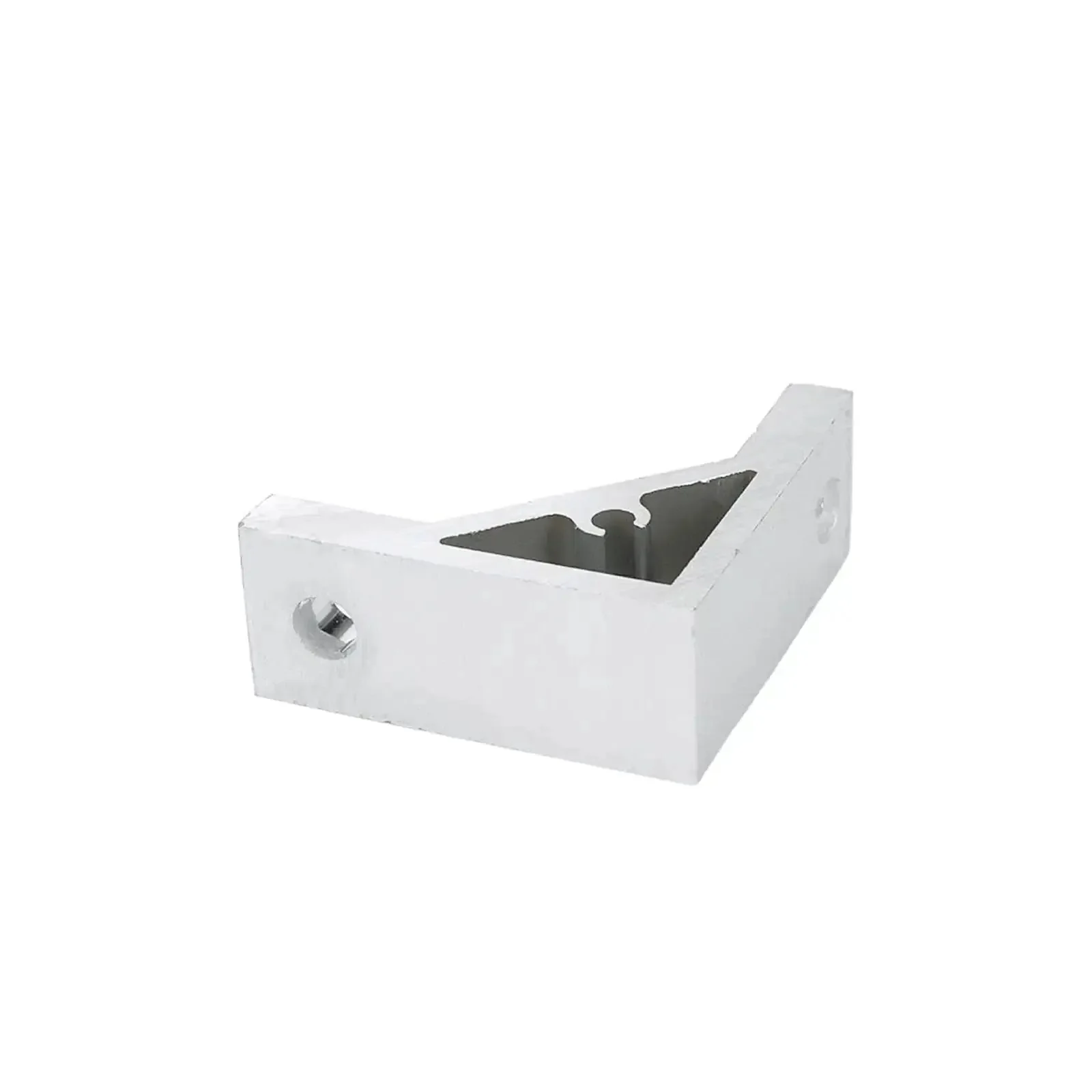4 Pack 3030 Inside Corner Brackets Gusset Triangle For Aluminum Extrusion Profiles With 6.5mm Slot Easy Install T Slot Connector To Link Two 3030 Rails In DIY Builds - Image 3