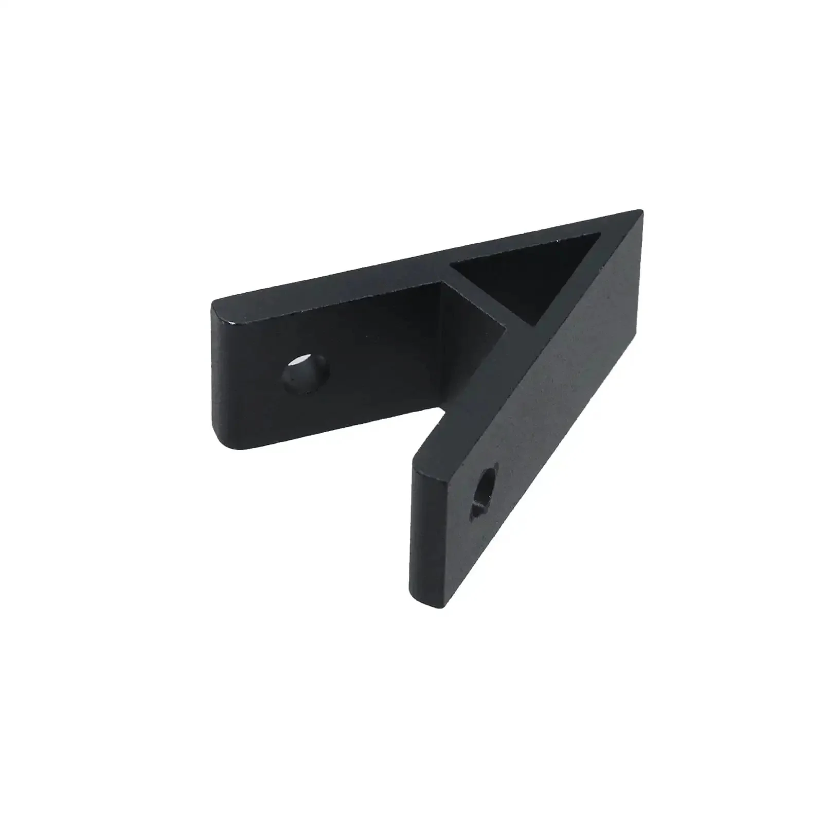 4 Pack 45 Degree Aluminum Corner Brackets For 3030 Extrusions Black With Mounting Screws And Nuts, Aluminum Profile Accessories, Side Length 59mm, Side Width 22mm, Built Tough Aluminum Alloy - Image 3