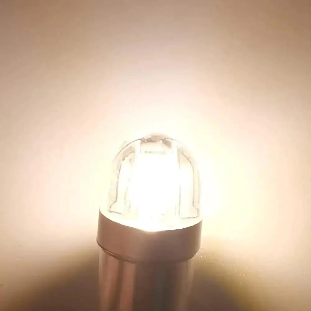 4 Pack 6V Warm White BA9S LED Bulbs, Ideal For Pinball Machines And Classic Car Interior Lights, 200 Lumens, Fits BA9S And 53,57,182,1891 Sockets, Also Great For License Plate And Side Door Lighting - Image 2