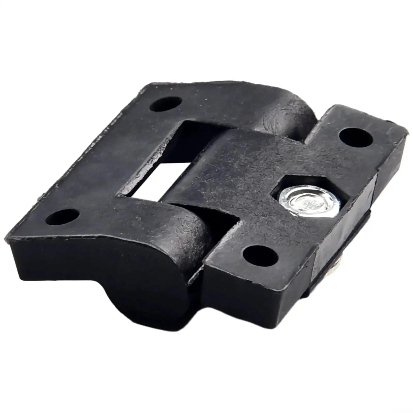 4 Pack Adjustable Torque Door Hinge With Smooth Damping And No Fuss Position Control Pre Drilled Holes Black Plastic Door Hinge For Home Installation And Cabinet Use - Image 3
